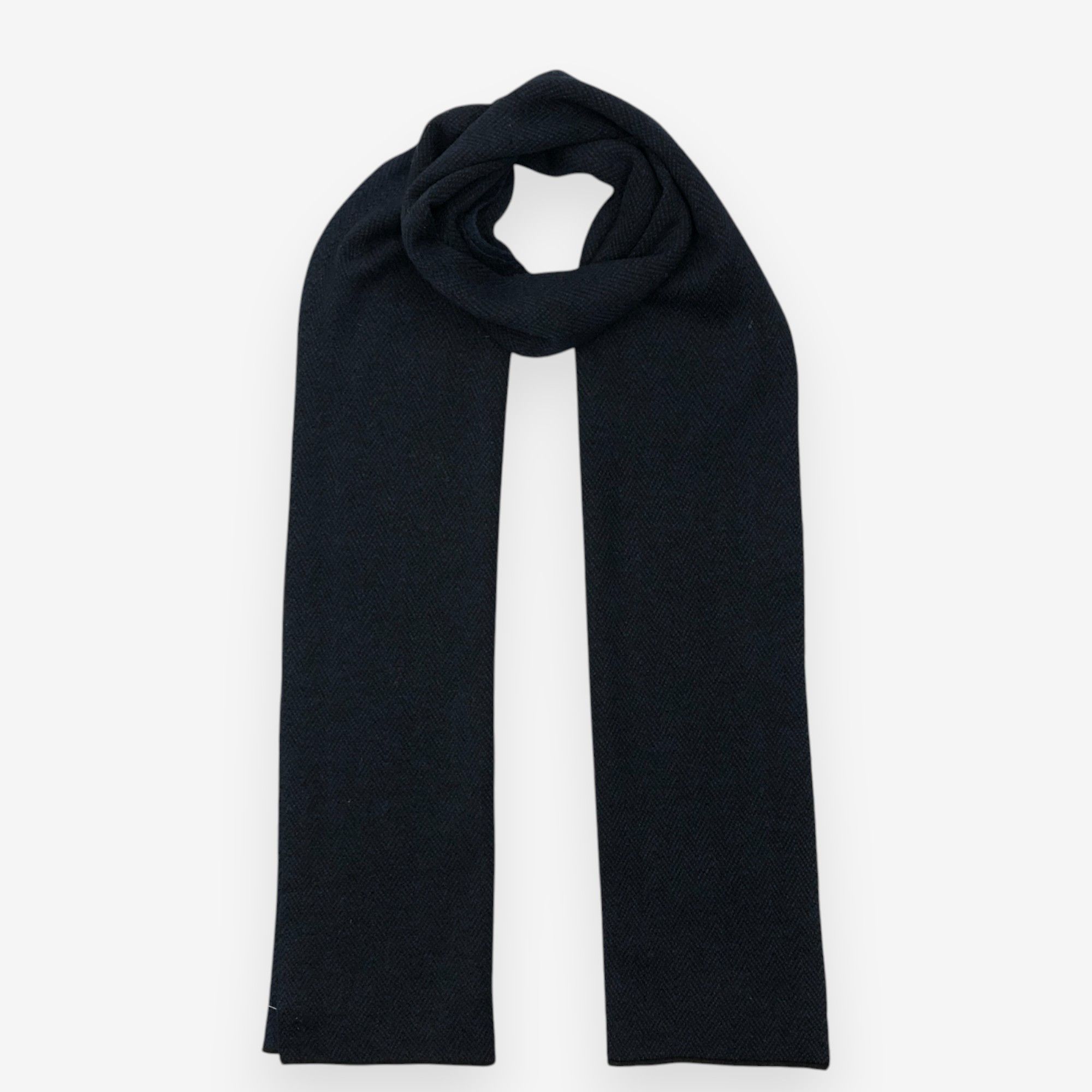 Japanese Brand Vintage Primo Piatto Scarf Muffler Wool Tweed Scarves Size ONE SIZE - 1 Thumbnail