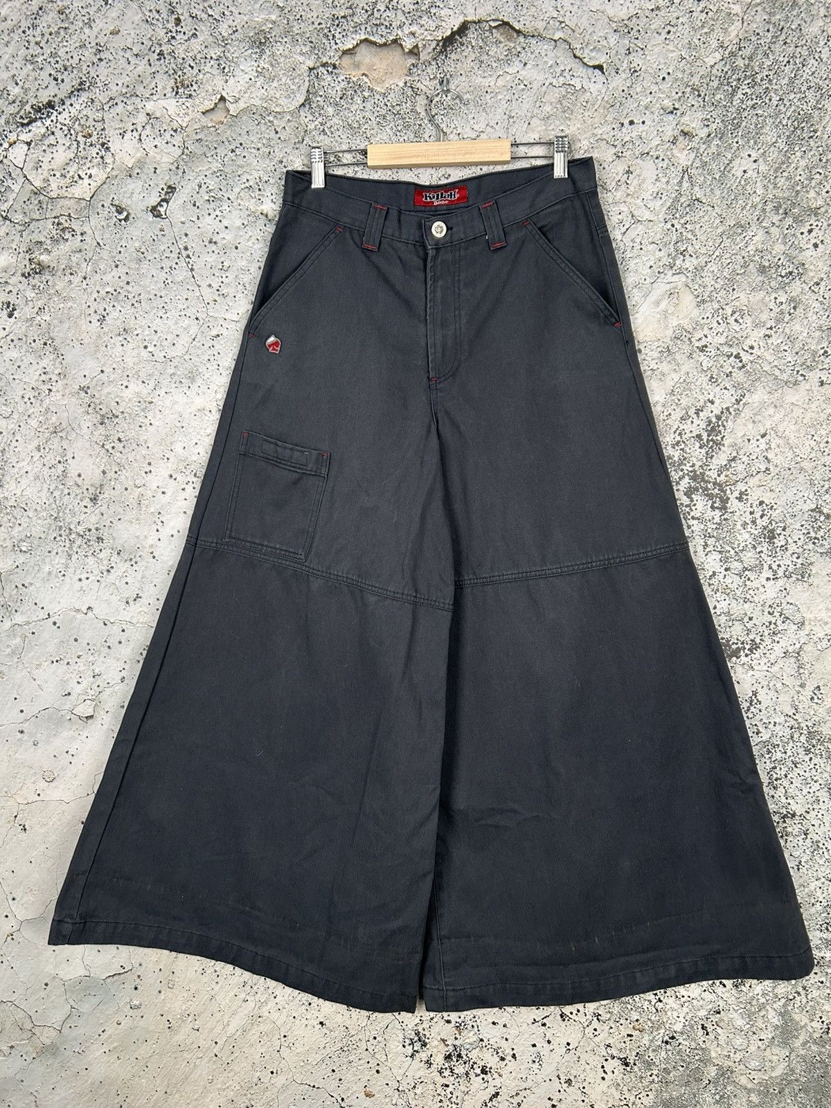 Other Killah Babe Avant Garde Wide Denim Baggy Archive Avant Garde Size US 30 / EU 46 - 1 Thumbnail