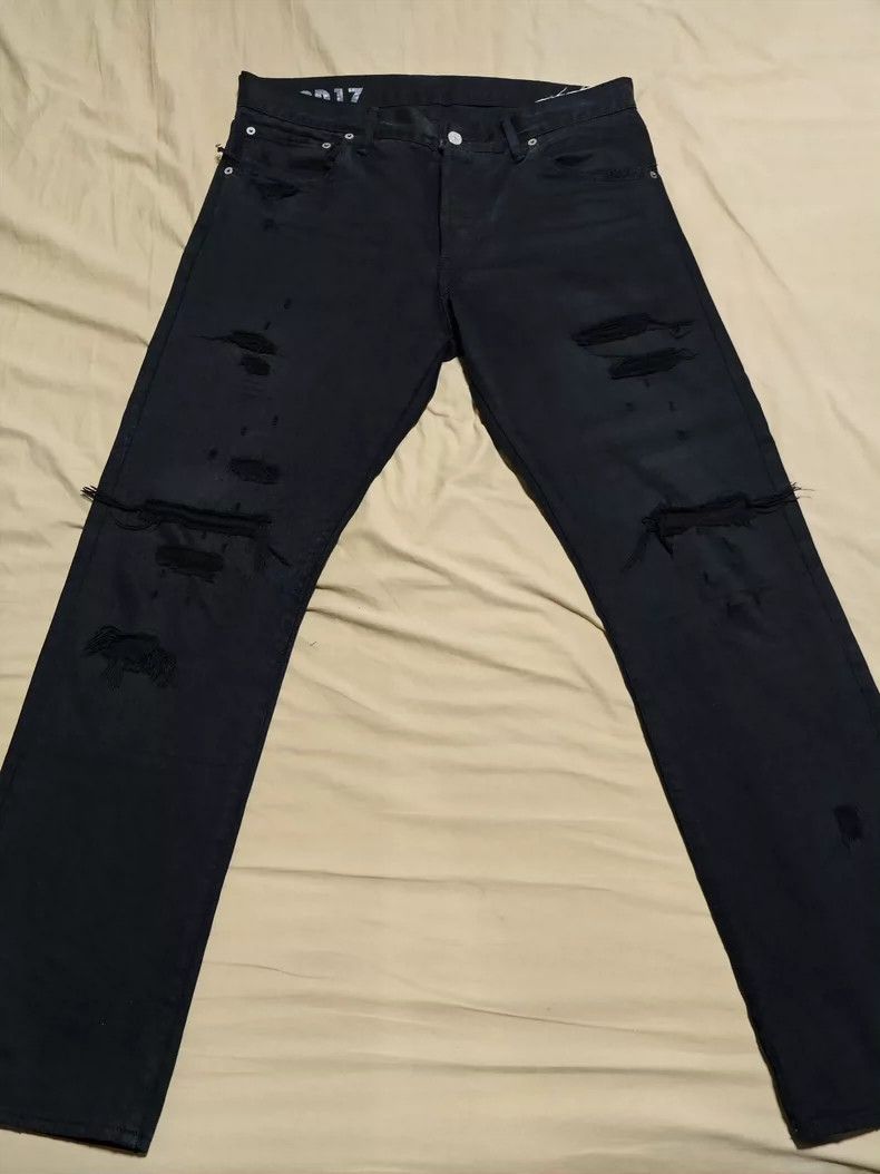 Visvim Visvim size W34L30 Social Sculpture 01.2 Blk CMYK D17 Dmgd Size US 34 / EU 50 - 1 Thumbnail