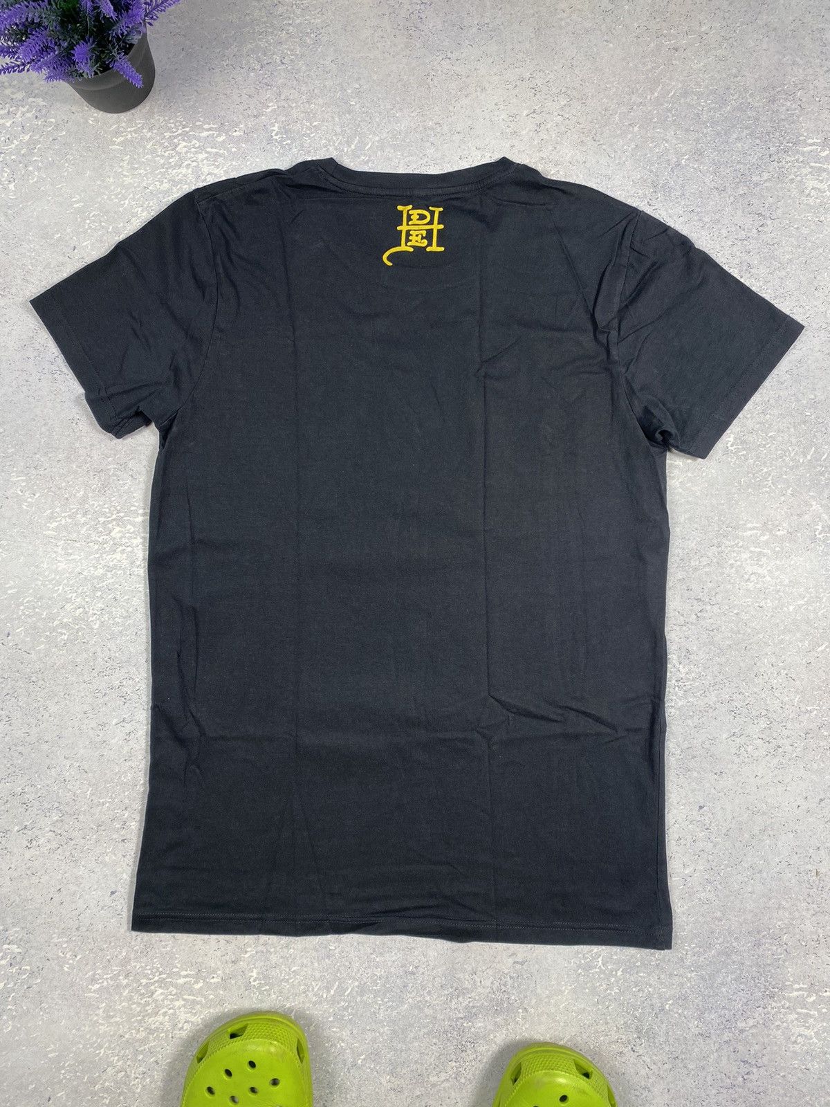 Ed Hardy Ed Hardy Men’s Black T-shirt With Big Logo Size Large Size US L / EU 52-54 / 3 - 6 Thumbnail