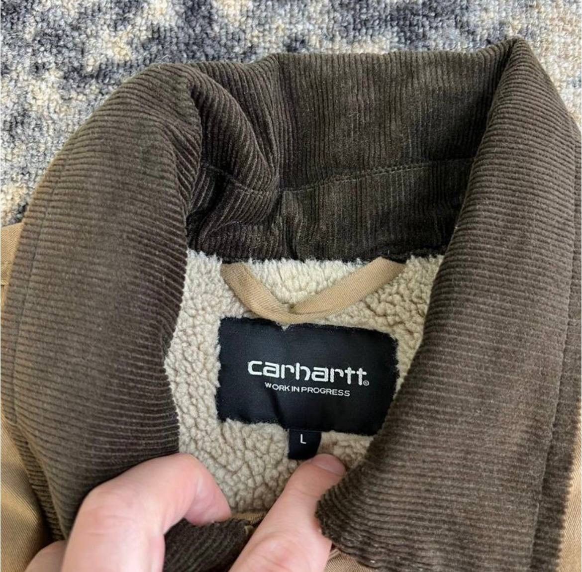 Carhartt Wip Carhartt WIP Vintage Y2K Sherpa Declan Jacket Size US L / EU 52-54 / 3 - 5 Thumbnail