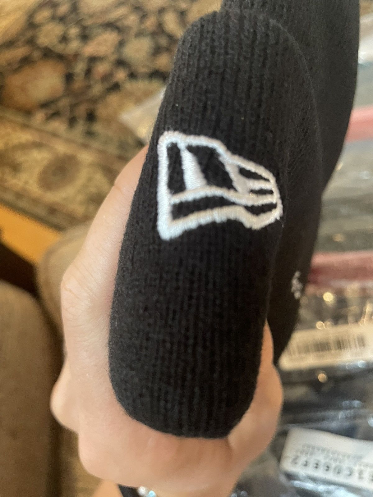 Supreme Supreme New Era box logo beanie black Size ONE SIZE - 2 Thumbnail