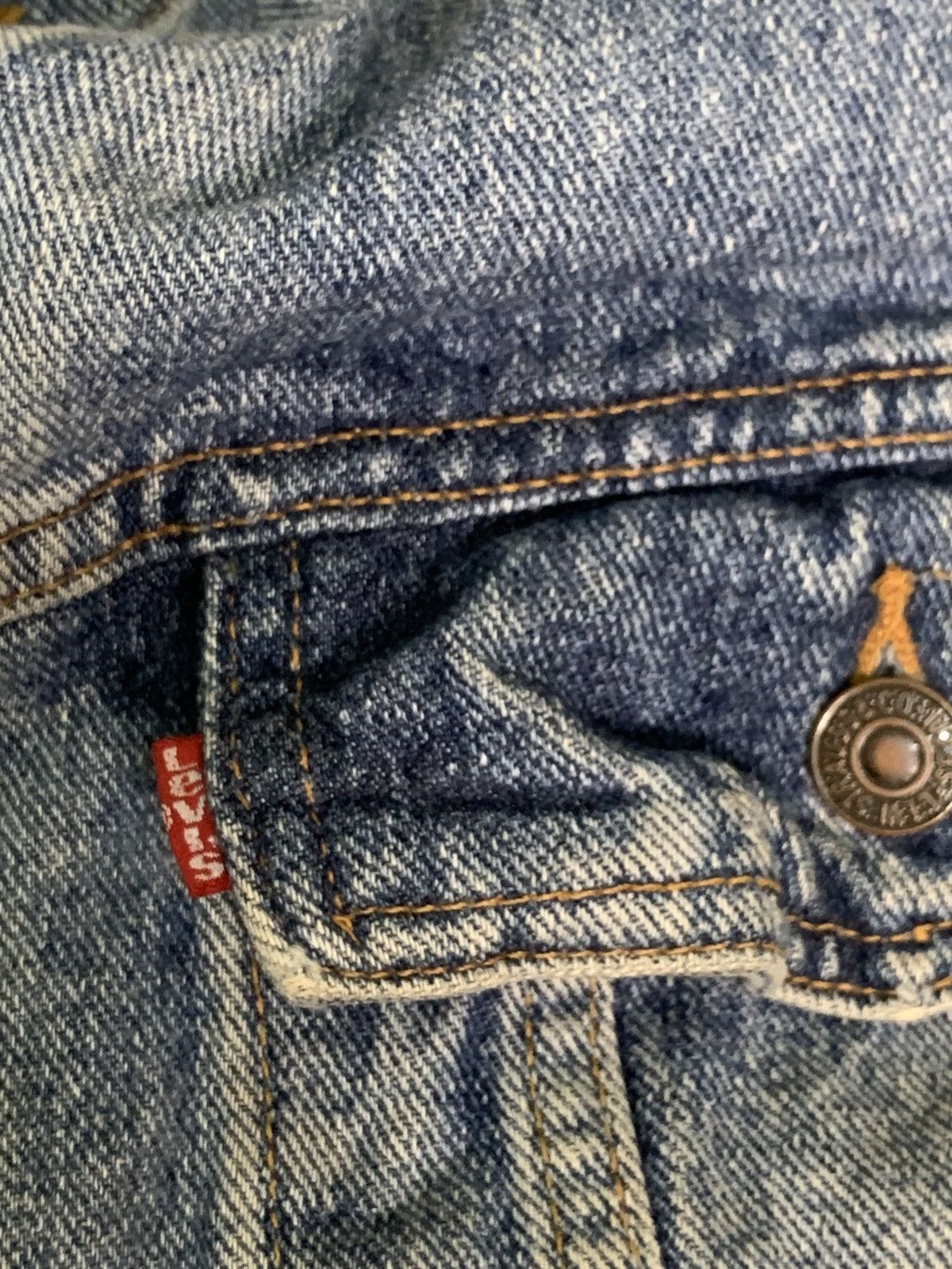 Levi's Vintage Clothing Rare Design Vintage Levi’s Trucker Jackets Size US L / EU 52-54 / 3 - 5 Thumbnail