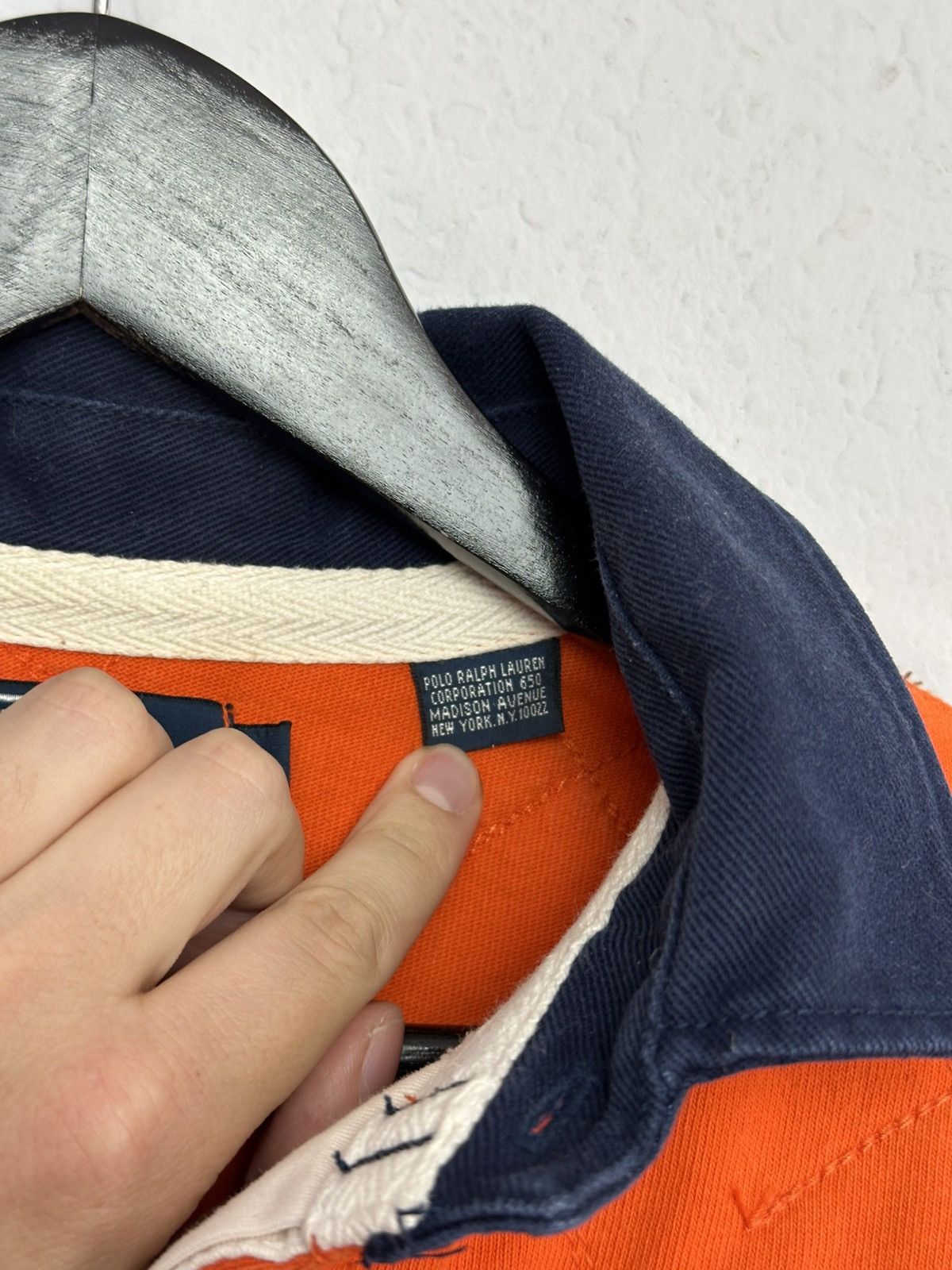 Ralph Lauren Vintage Polo Ralph Lauren Rugby Polo Long Sleeve RRL Size US L / EU 52-54 / 3 - 9 Thumbnail
