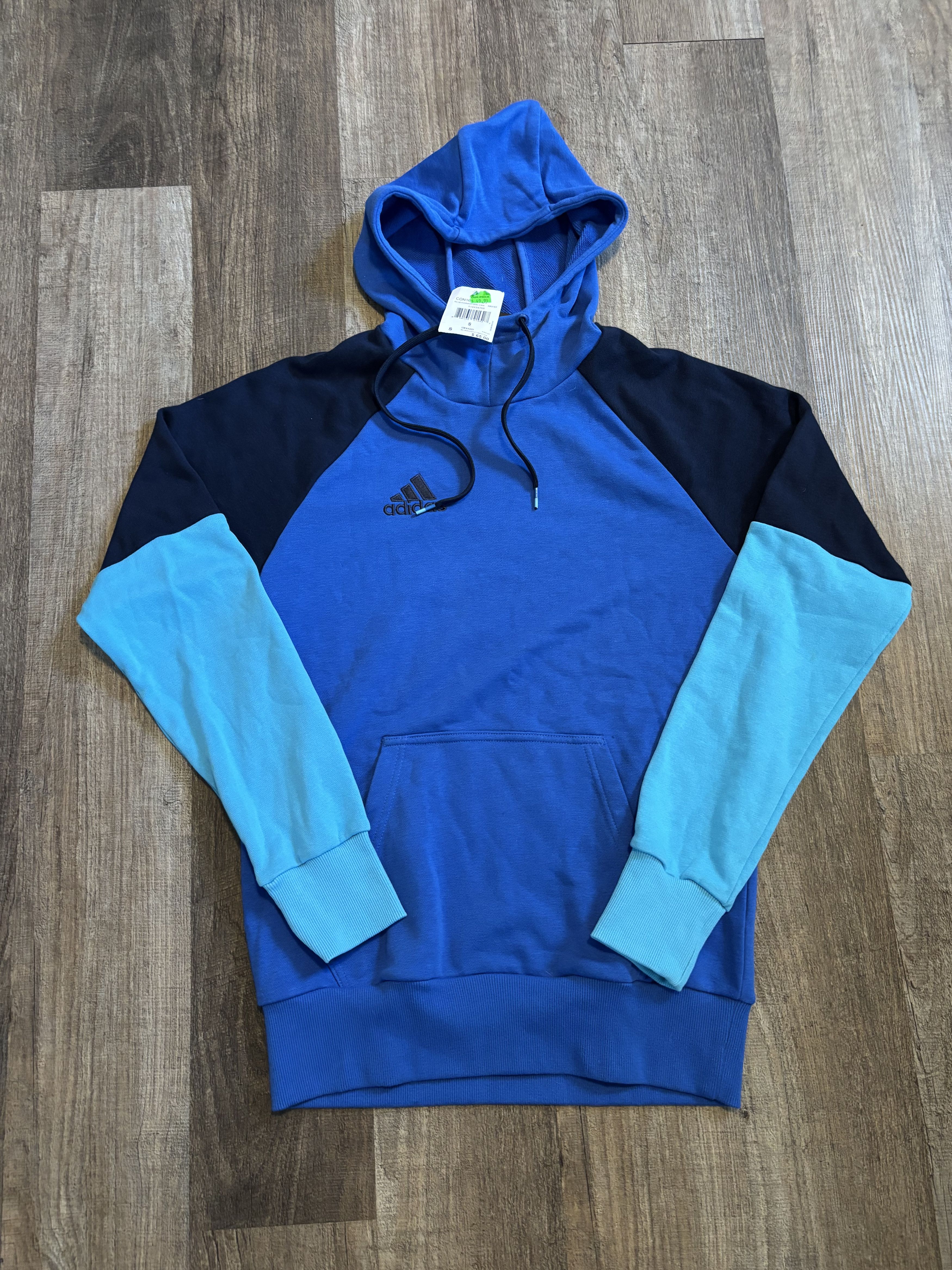 Adidas NEW Adidas Tri-Tone Hoodie / Sweatshirt New With Tags Size US S / EU 44-46 / 1 - 1 Thumbnail
