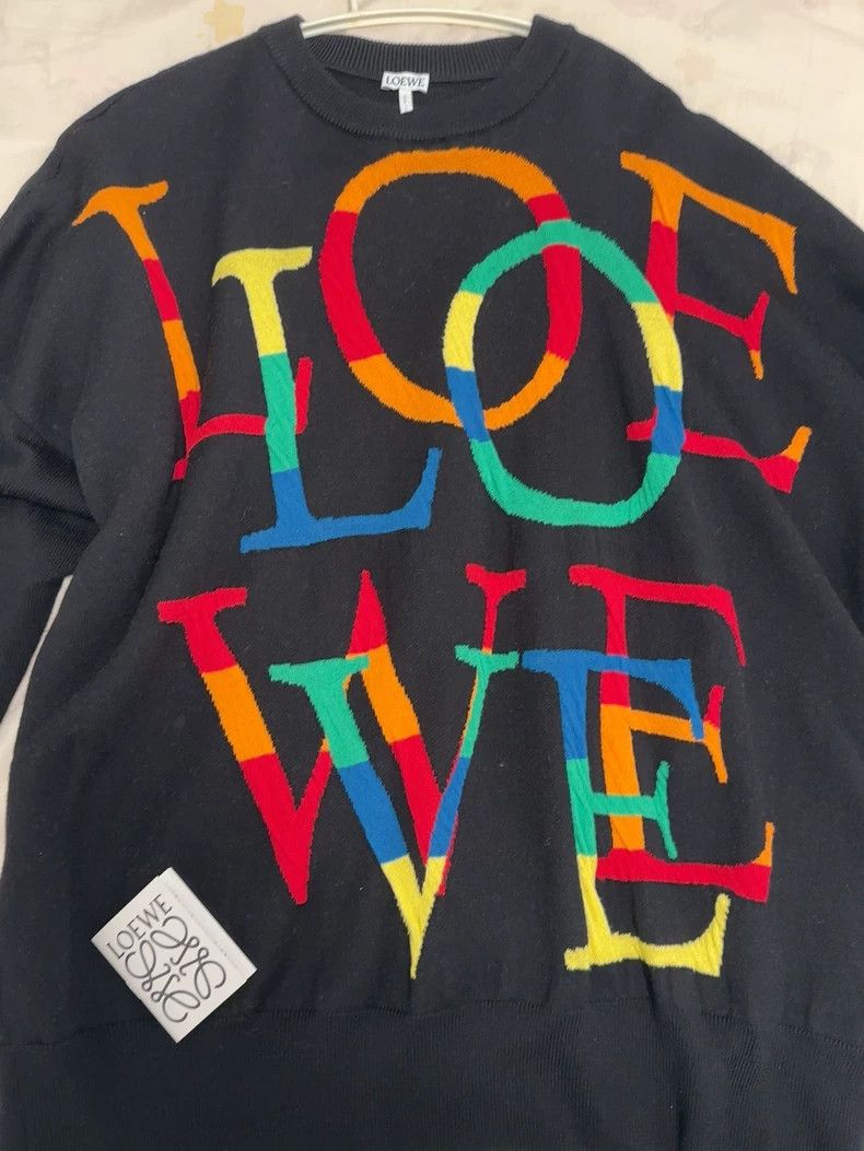 LOEWE Love Wool Sweater - dmc