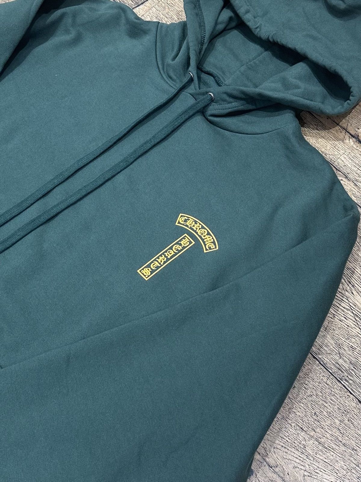 Chrome Hearts Chrome Hearts Shoulder Logo Hoodie Green Size US XL / EU 56 / 4 - 4 Thumbnail