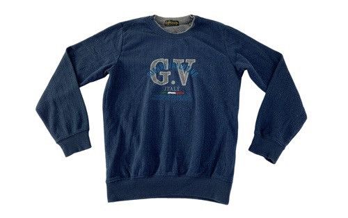Gianni Valentino 90s Gianni Valentino GV Italy Embroidery Logo Sweatshirt Size US M / EU 48-50 / 2 - 1 Thumbnail