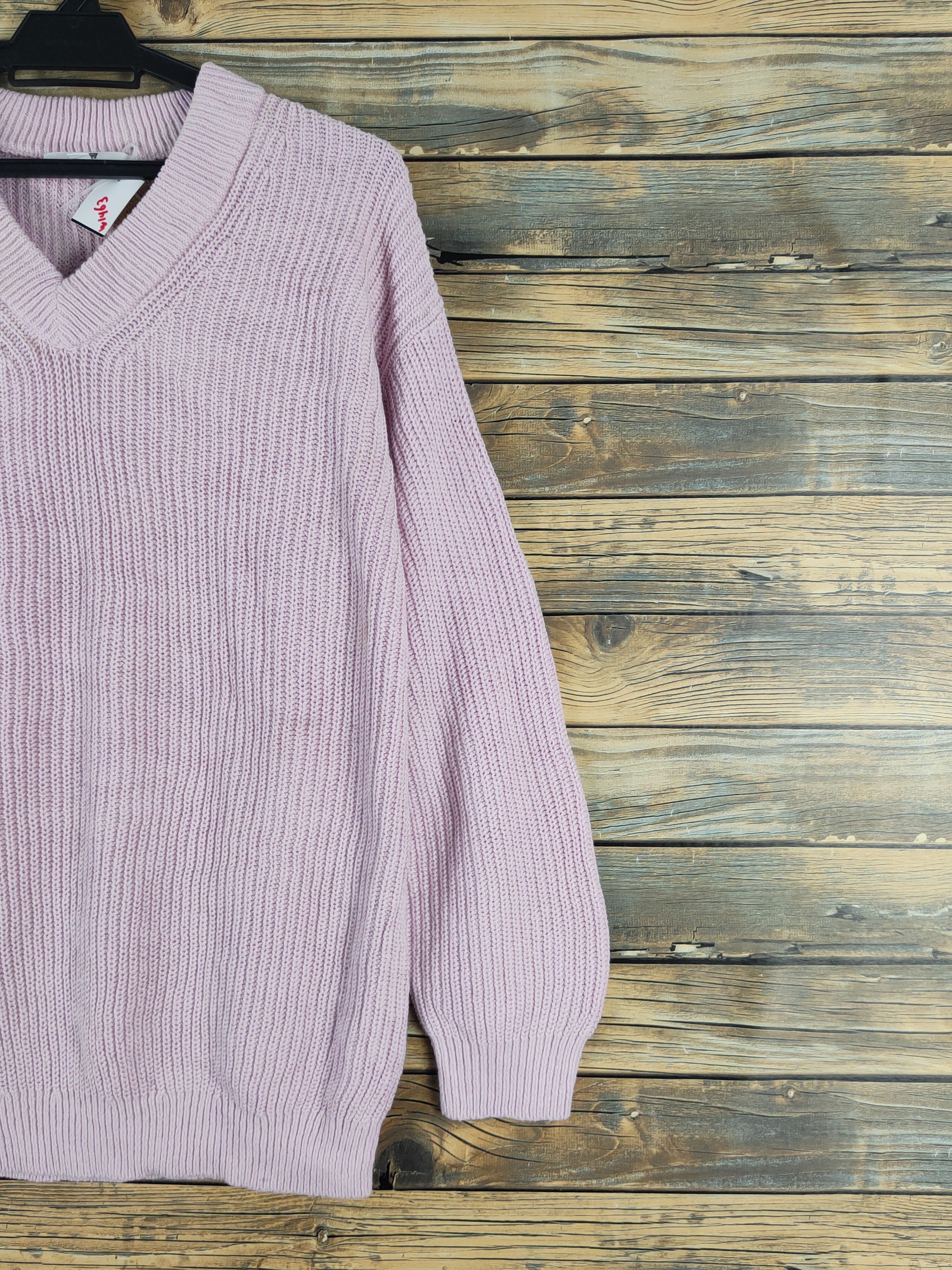 Vintage Uniqlo Light Purple Knitwear Sweatshirts #W1463 Size S / US 4 / IT 40 - 5 Thumbnail