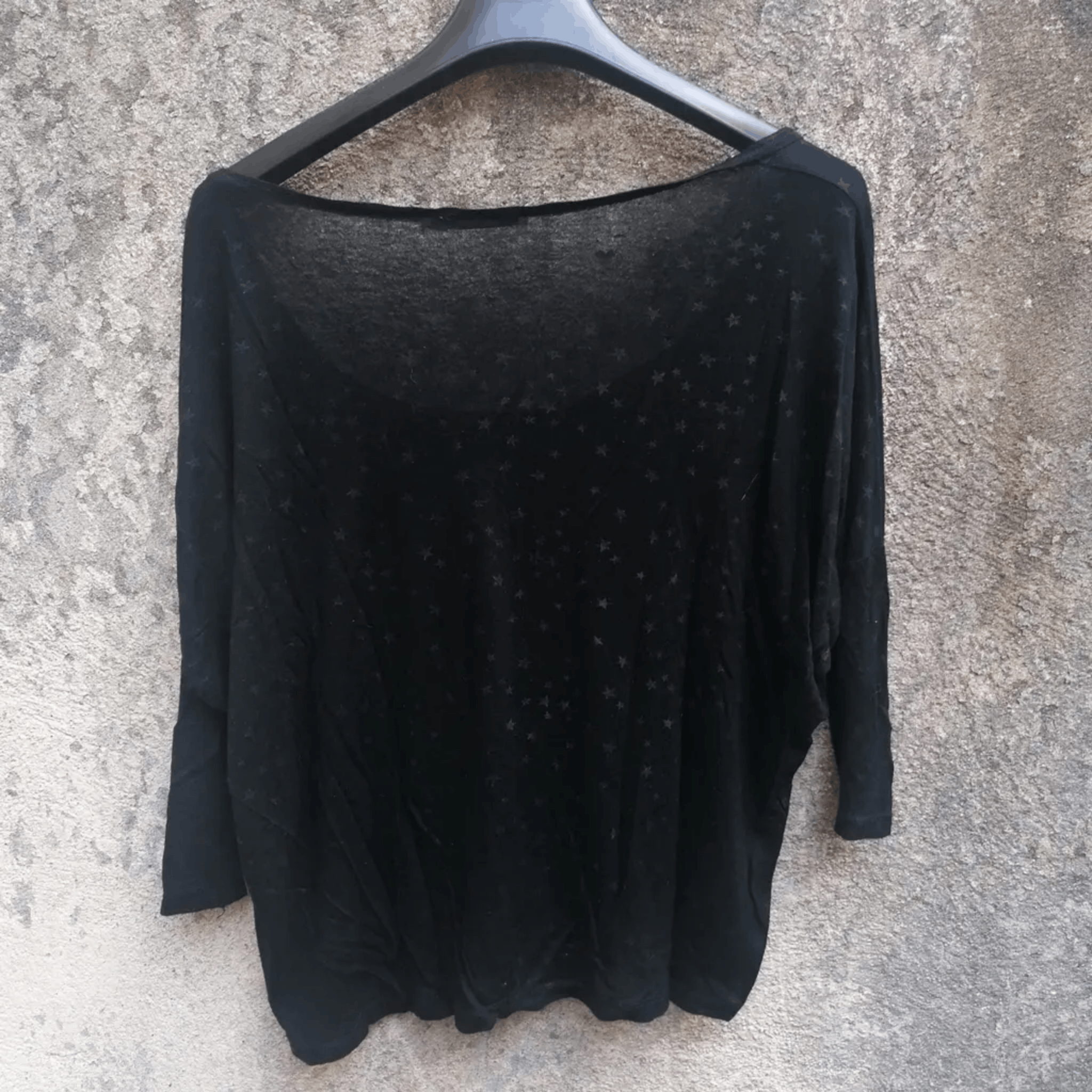 Other Kookai Black Viscose Top - Oversized Fit - Size 2 - Used Size XS / US 0-2 / IT 36-38 - 1 Thumbnail