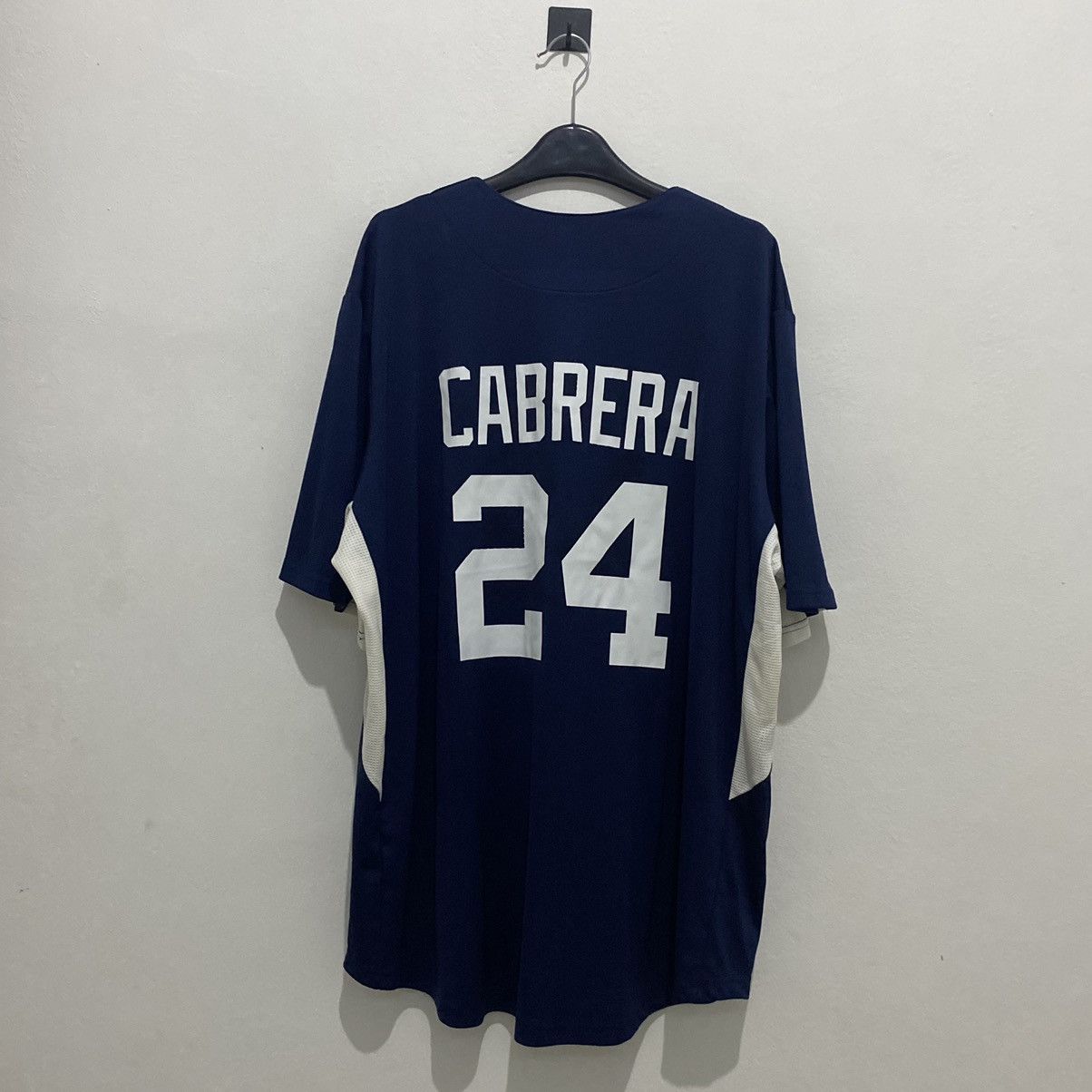 MLB Vintage Majestic Detroit Tigers Blue Baseball Jersey XXL Size US XXL / EU 58 / 5 - 2 Thumbnail