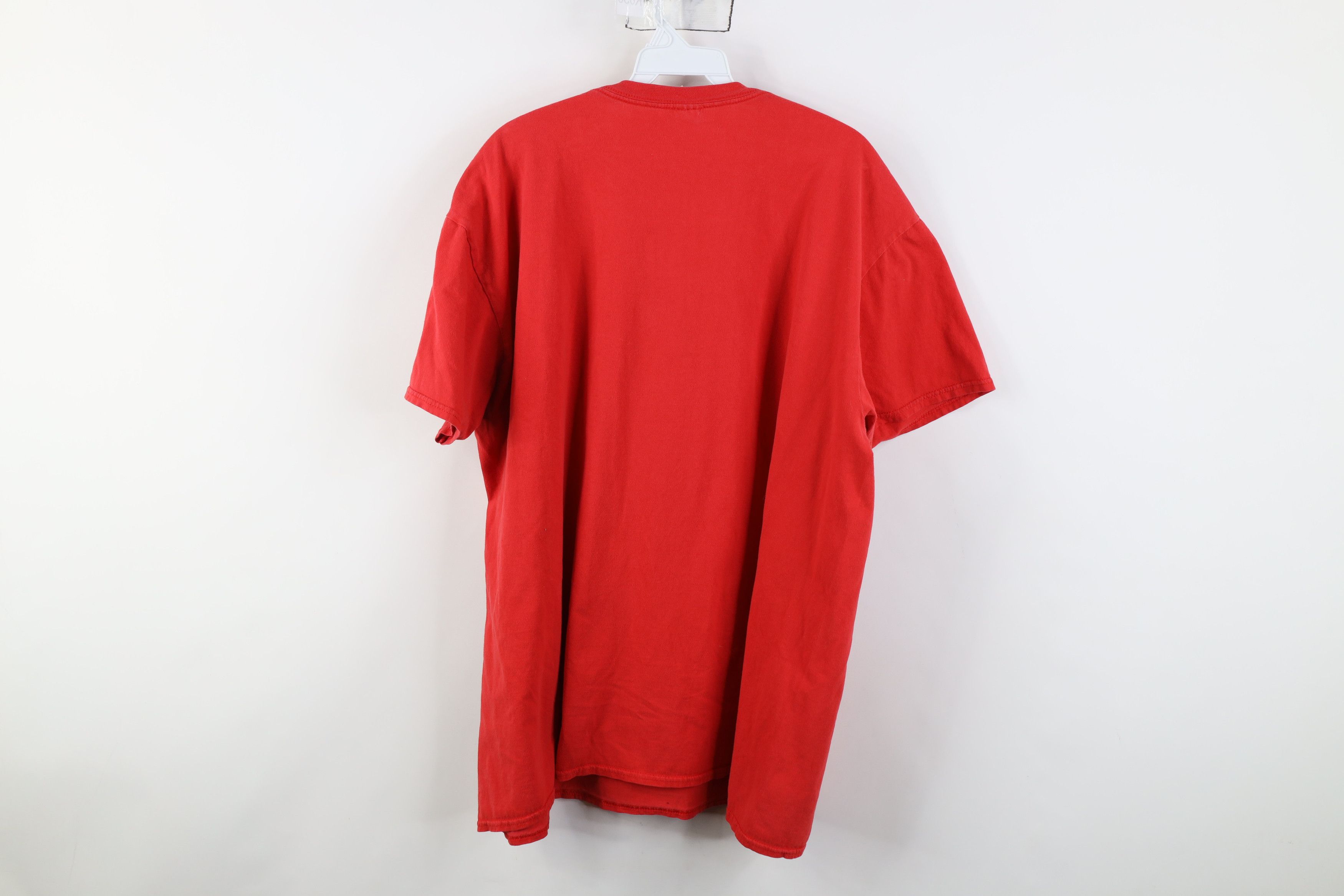Vintage Y2K Derrick Rose Detroit Pistons Basketball T-Shirt Red #25 Size US XXL / EU 58 / 5 - 13 Thumbnail