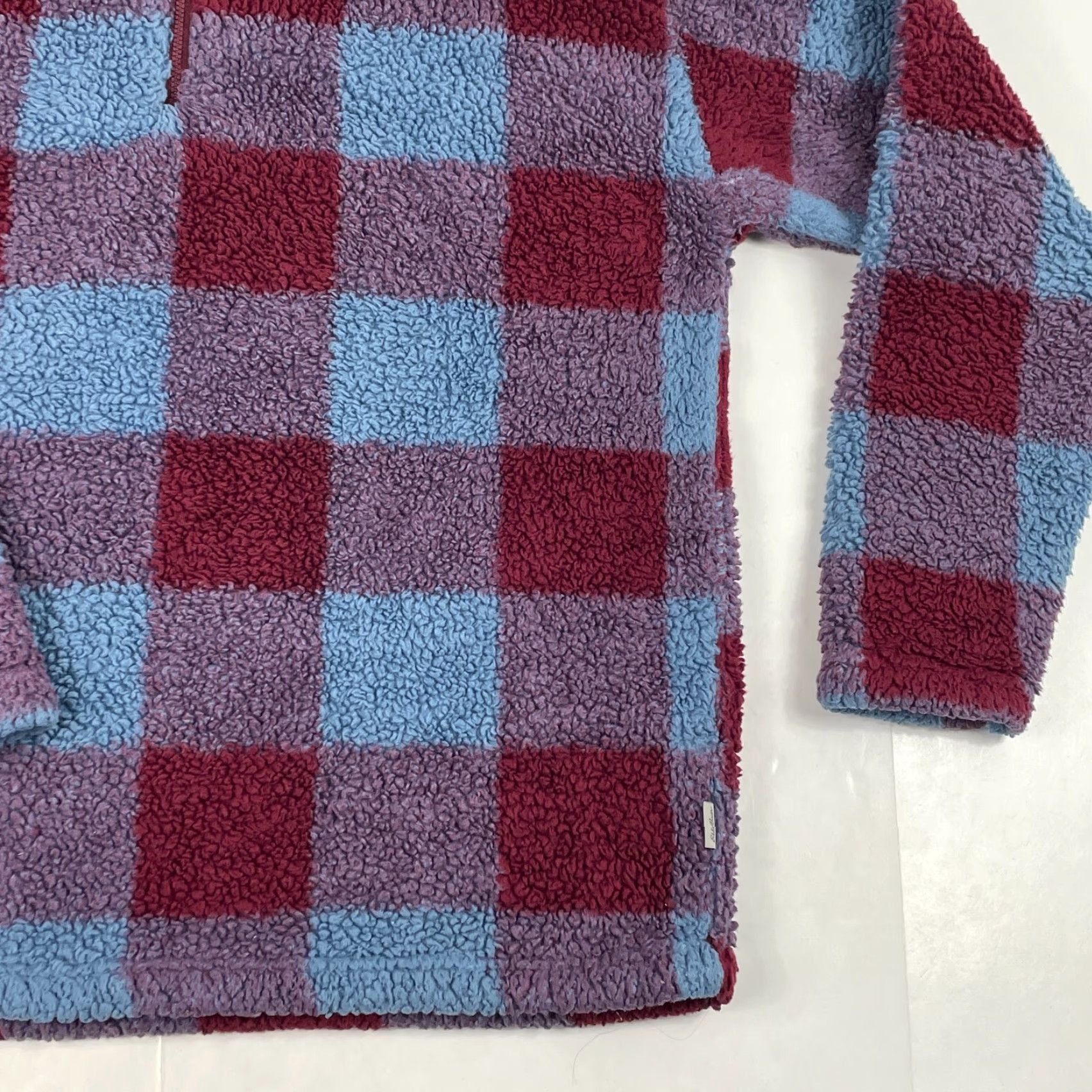 Eddie Bauer Eddie Bauer Jacket Women L Red Deep Pile Fleece 1/4 Zip Knit Soft Wind-Resistant Casual Coat Shirt? Size L / US 10 / IT 46 - 4 Thumbnail