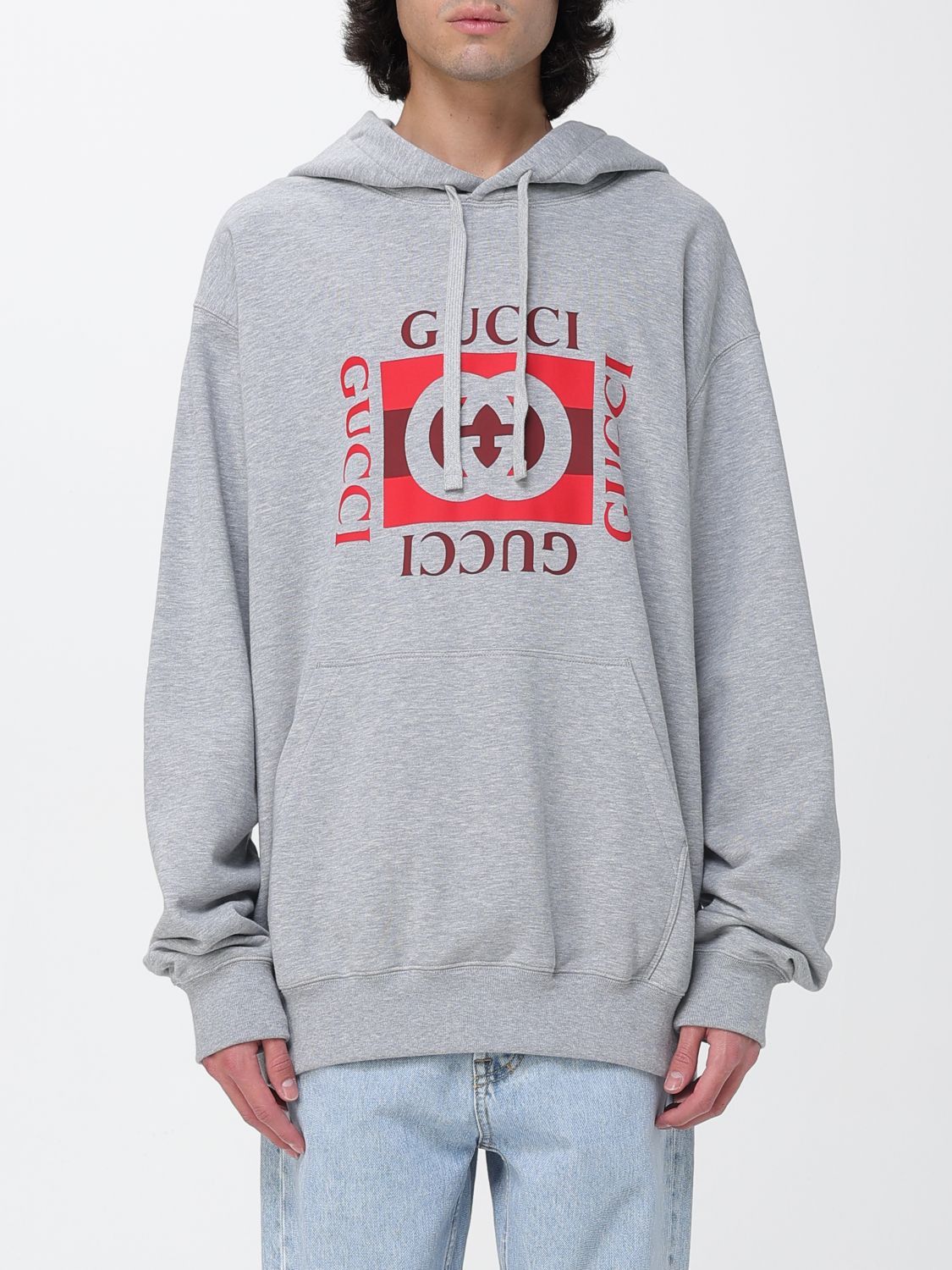 Gucci Gucci Sweatshirt Men Grey Size US S / EU 44-46 / 1 - 1 Thumbnail