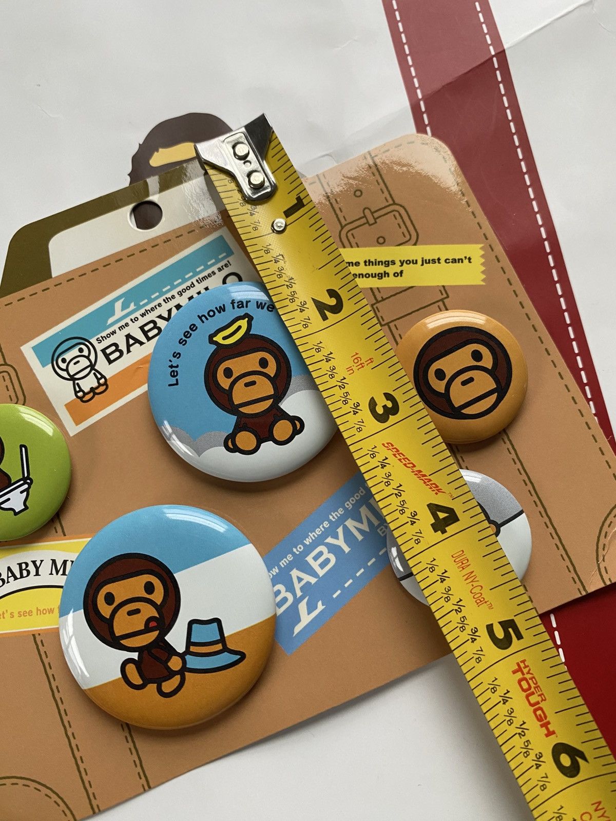 Bape Bape Baby Milo Pin Button Set Size ONE SIZE - 6 Thumbnail