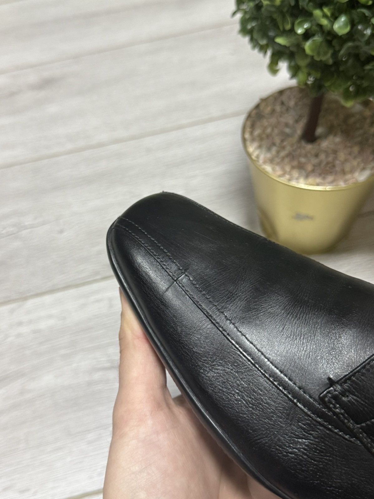 Prada Prada leather loafers shoes vintage sport red tab Size US 9.5 / EU 42-43 - 12 Thumbnail