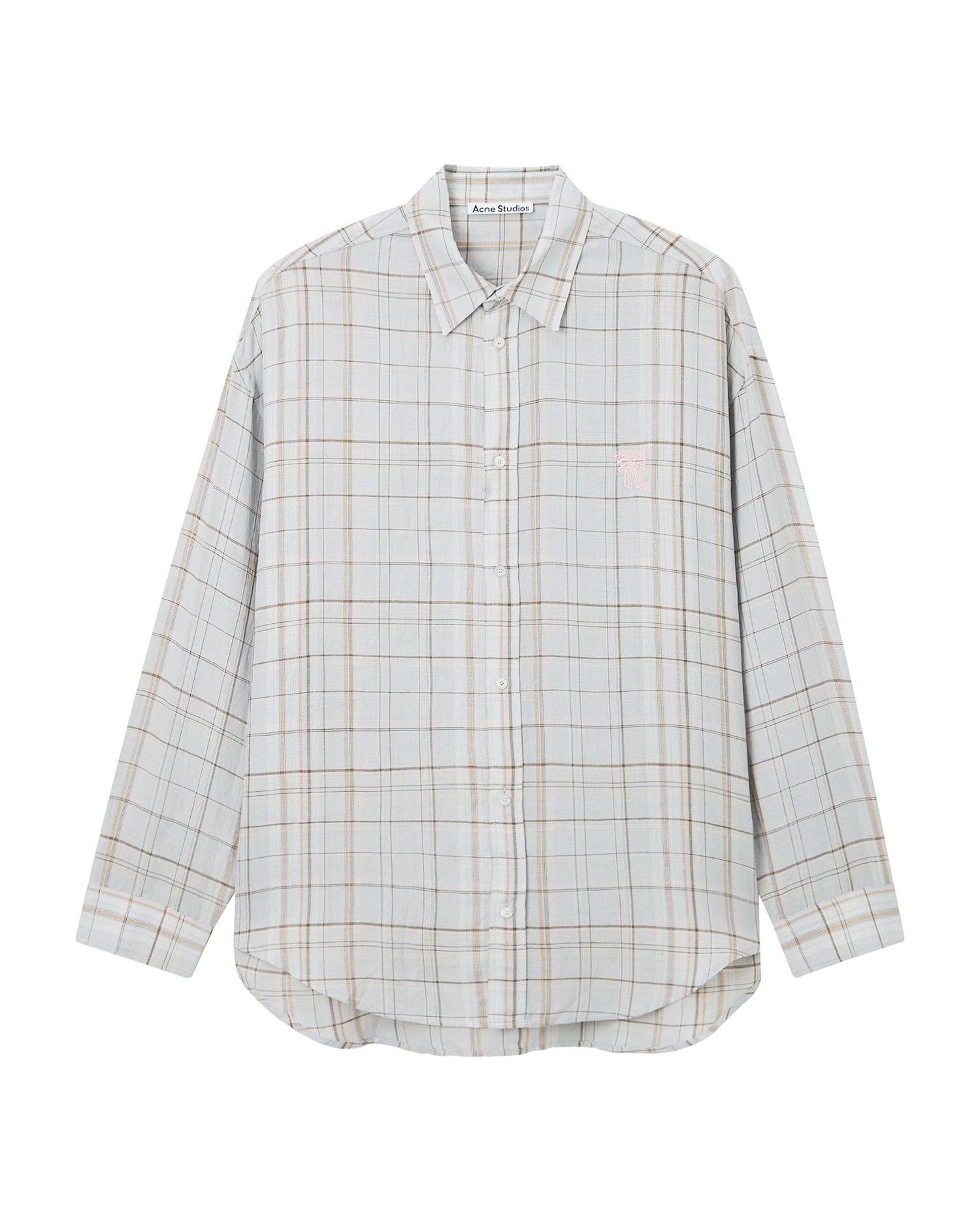 Acne Studios Acne Studios Plaid Long Sleeve Shirt Size US M / EU 48-50 / 2 - 1 Thumbnail