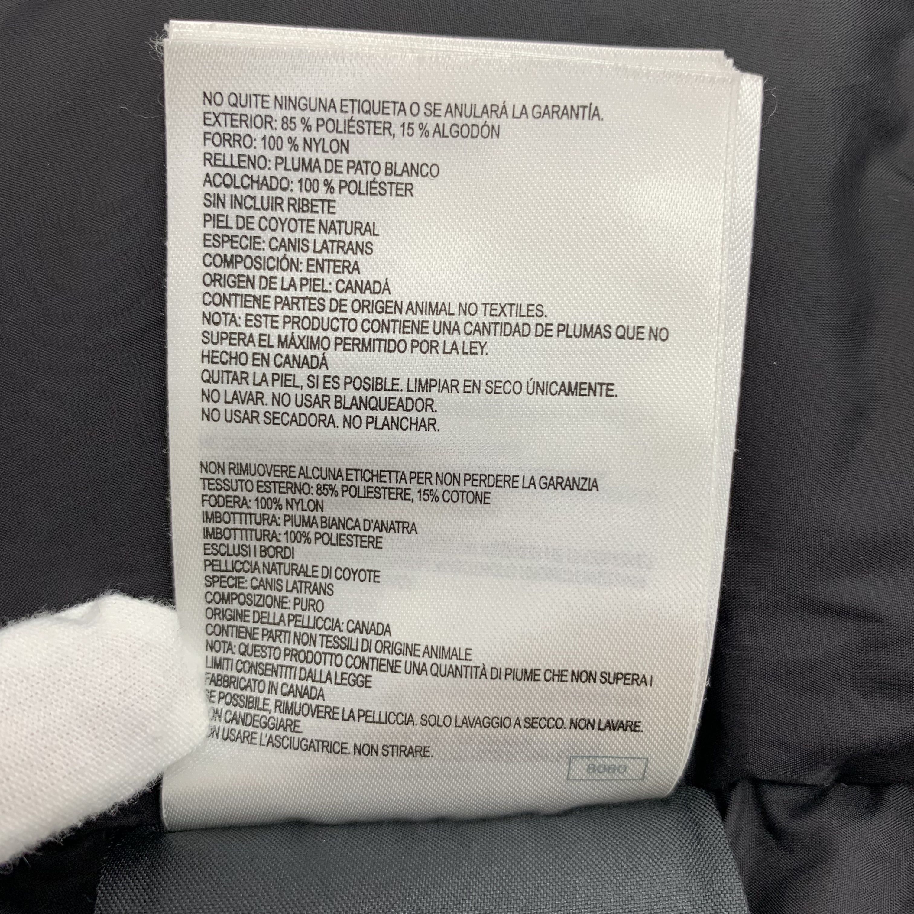 Canada Goose Canada Goose Trillium Down Jacket Black (2XS) Size ONE SIZE - 9 Thumbnail