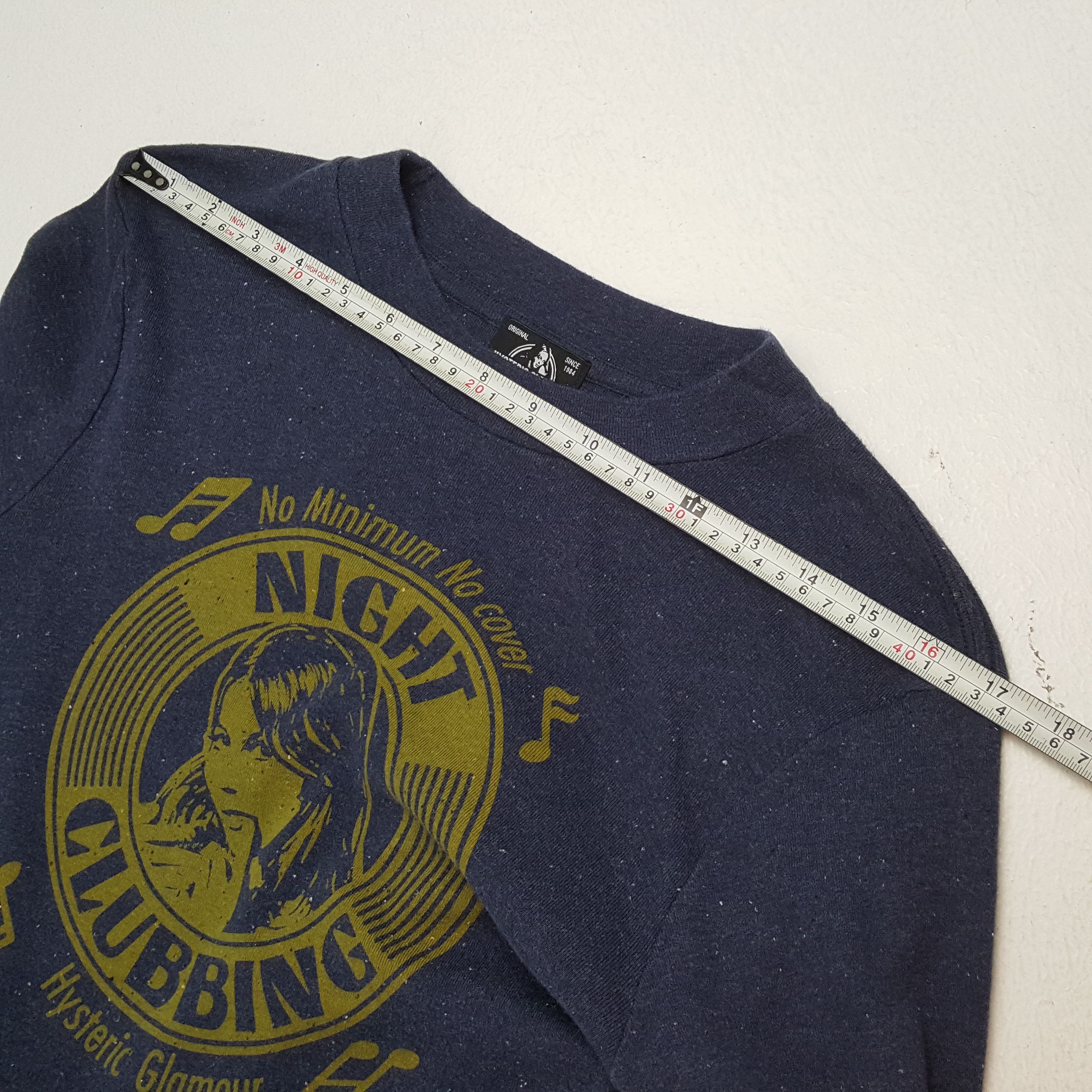Hysteric Glamour HYSTERIC GLAMOUR Japanese Brand Streetwear Sweatshirt Size US XS / EU 42 / 0 - 4 Thumbnail