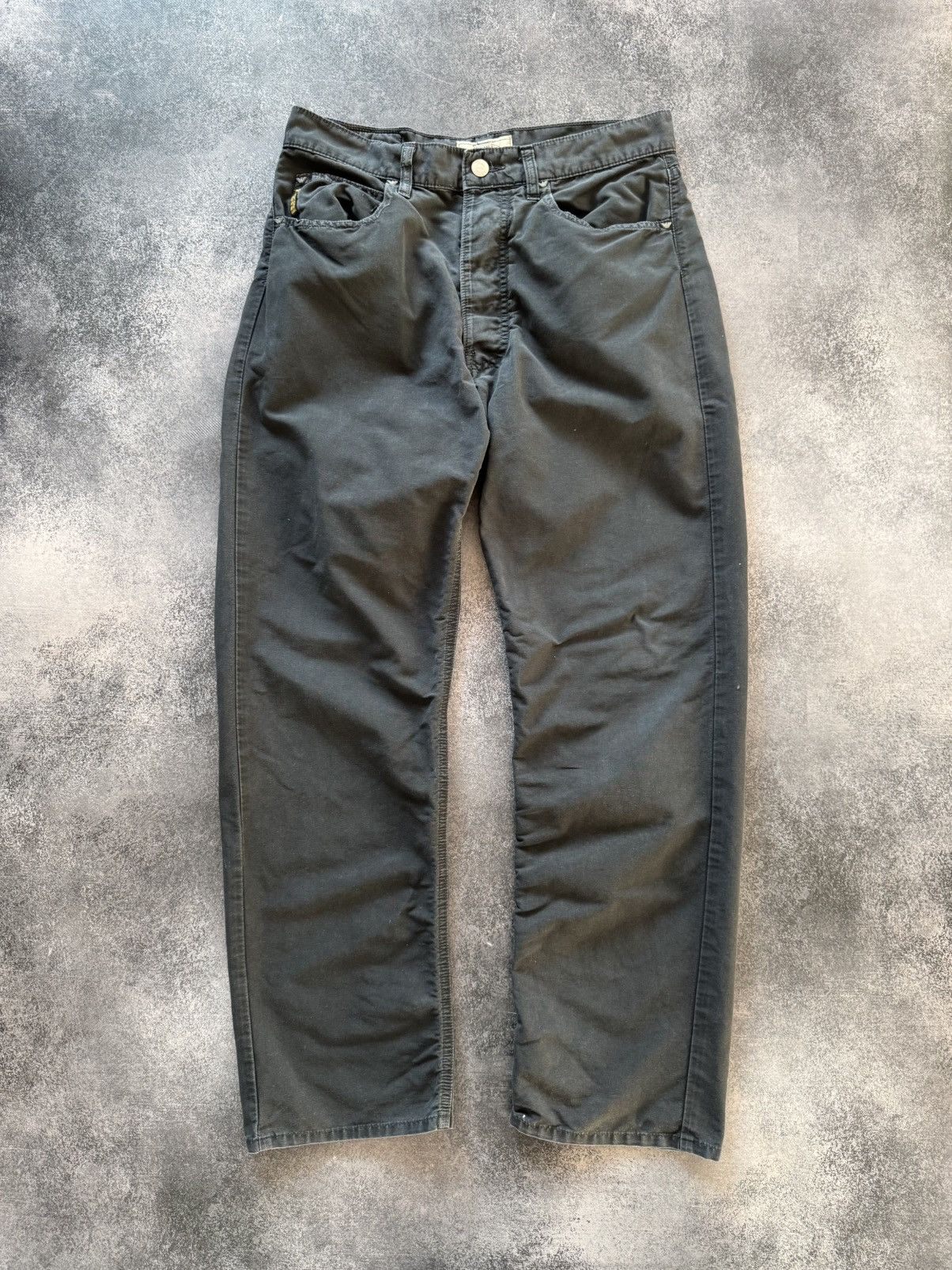 Armani ARMANI VINTAGE METAL LOGO JEANS IF SIX WAS NINE LGB GLAMOUR Size US 30 / EU 46 - 5 Thumbnail