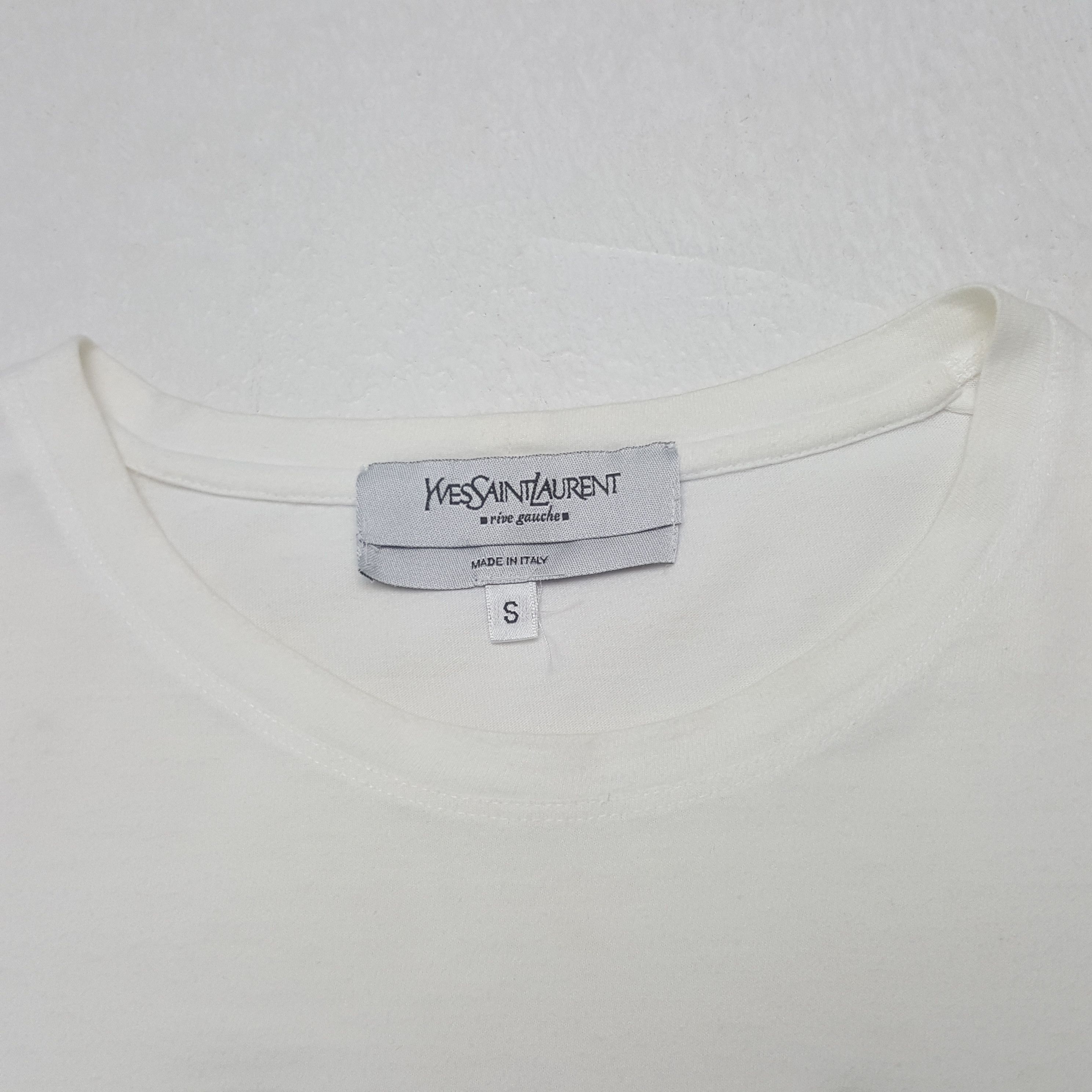 Yves Saint Laurent Vintage Yves Saint Laurent Pour Homme Italy Tshirt Size XS / US 0-2 / IT 36-38 - 4 Thumbnail