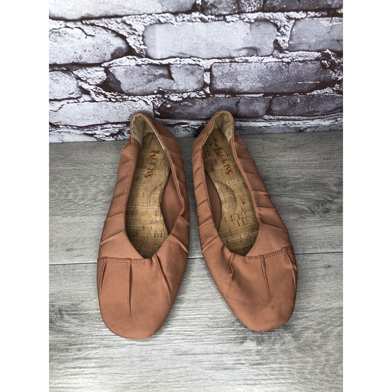 Other Korks by Kork Ease Pink Fabric Comfort Ballet Flats Women 11 Size US 11 / IT 41 - 11 Thumbnail