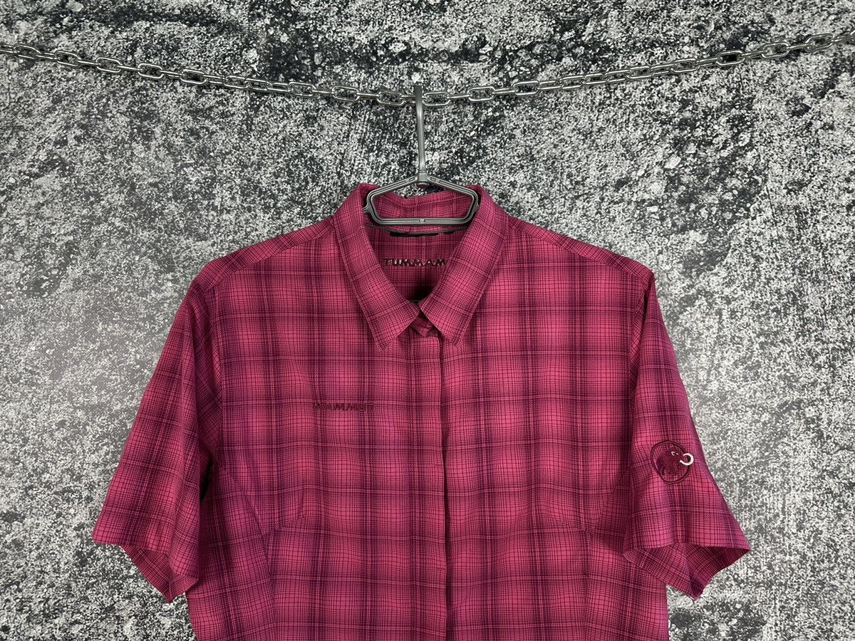 Mammut Mammut Short Sleeve Shirt Button Up Outdoor Hiking Size M-L Size M / US 6-8 / IT 42-44 - 2 Thumbnail