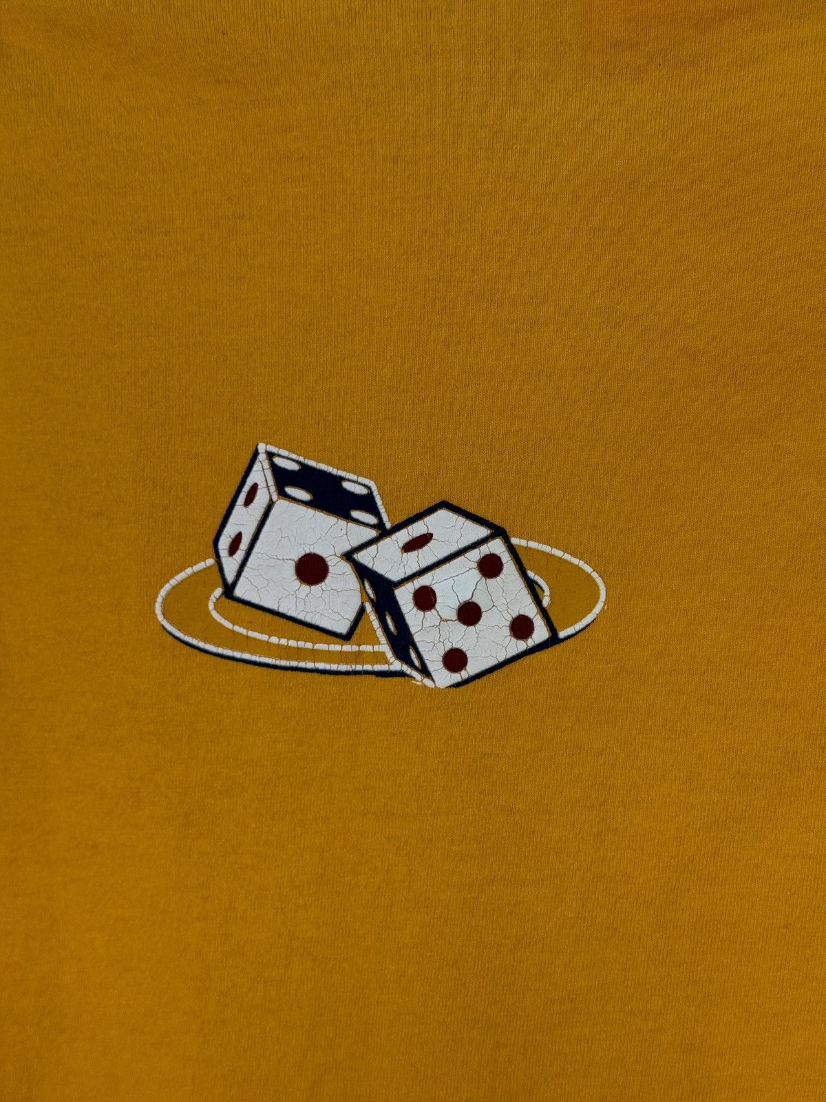 Hanes × Vintage LAS VEGAS Nevada Hanes Vintage Yellow T-Shirt Size US L / EU 52-54 / 3 - 12 Thumbnail