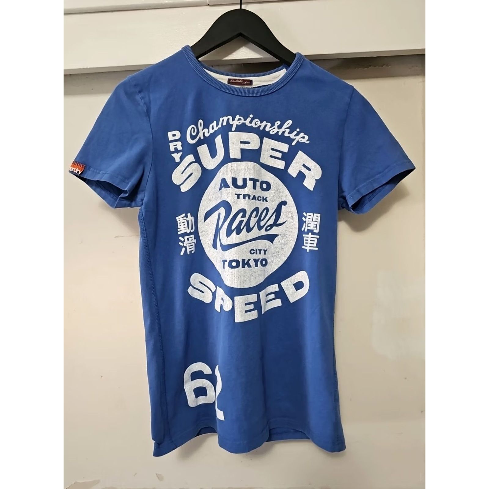 Superdry Superdry Women's T-Shirt City Tokyo Racing Graphic Logo S Blue Label Tshirt Crew Neck Short Sleeve Pullover Knit Cotton Regular fit Casual Travel Size S / US 4 / IT 40 - 4 Thumbnail