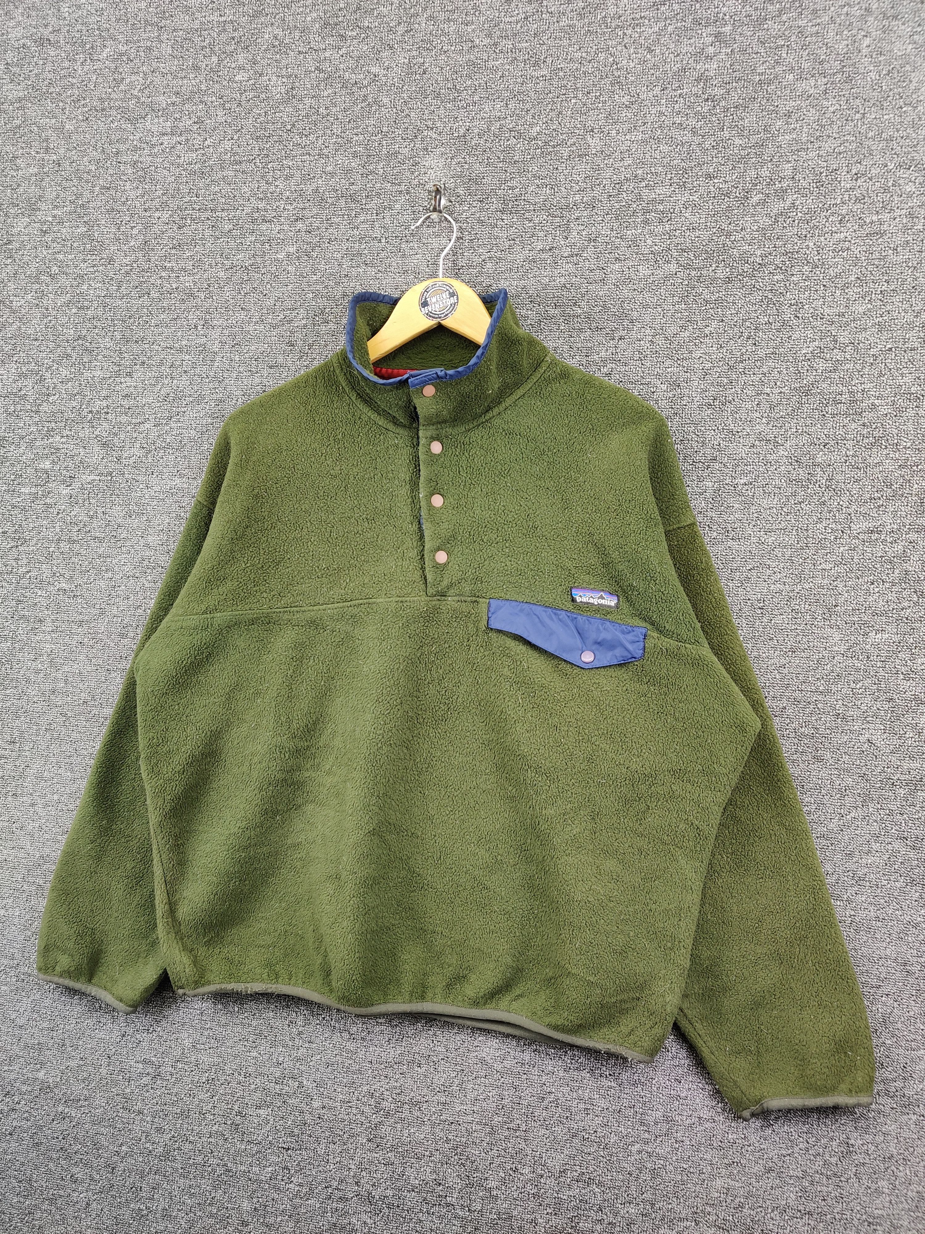 Patagonia Vintage Patagonia Fleece Pullover Sweater Jacket Size US L / EU 52-54 / 3 - 2 Thumbnail
