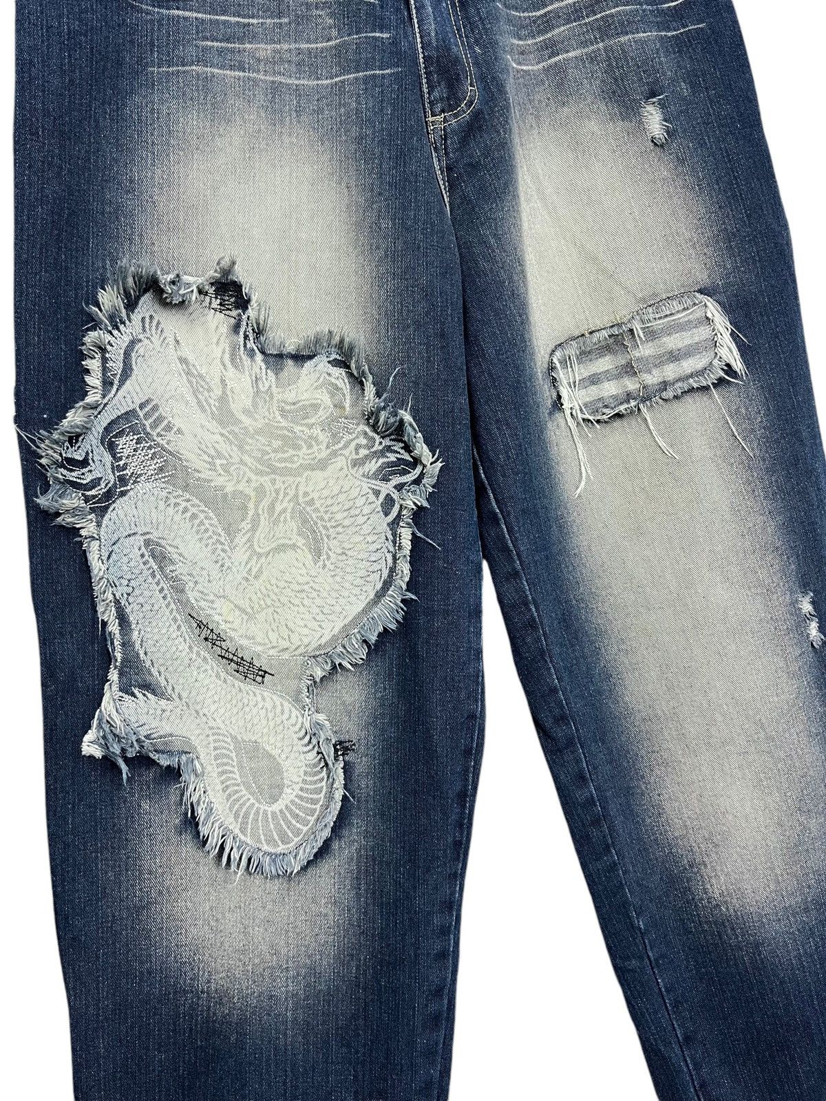Dogtown 🔥Vintage DOGTOWN BLACK DRAGON Baggy Skateboards Denim Size US 34 / EU 50 - 4 Thumbnail