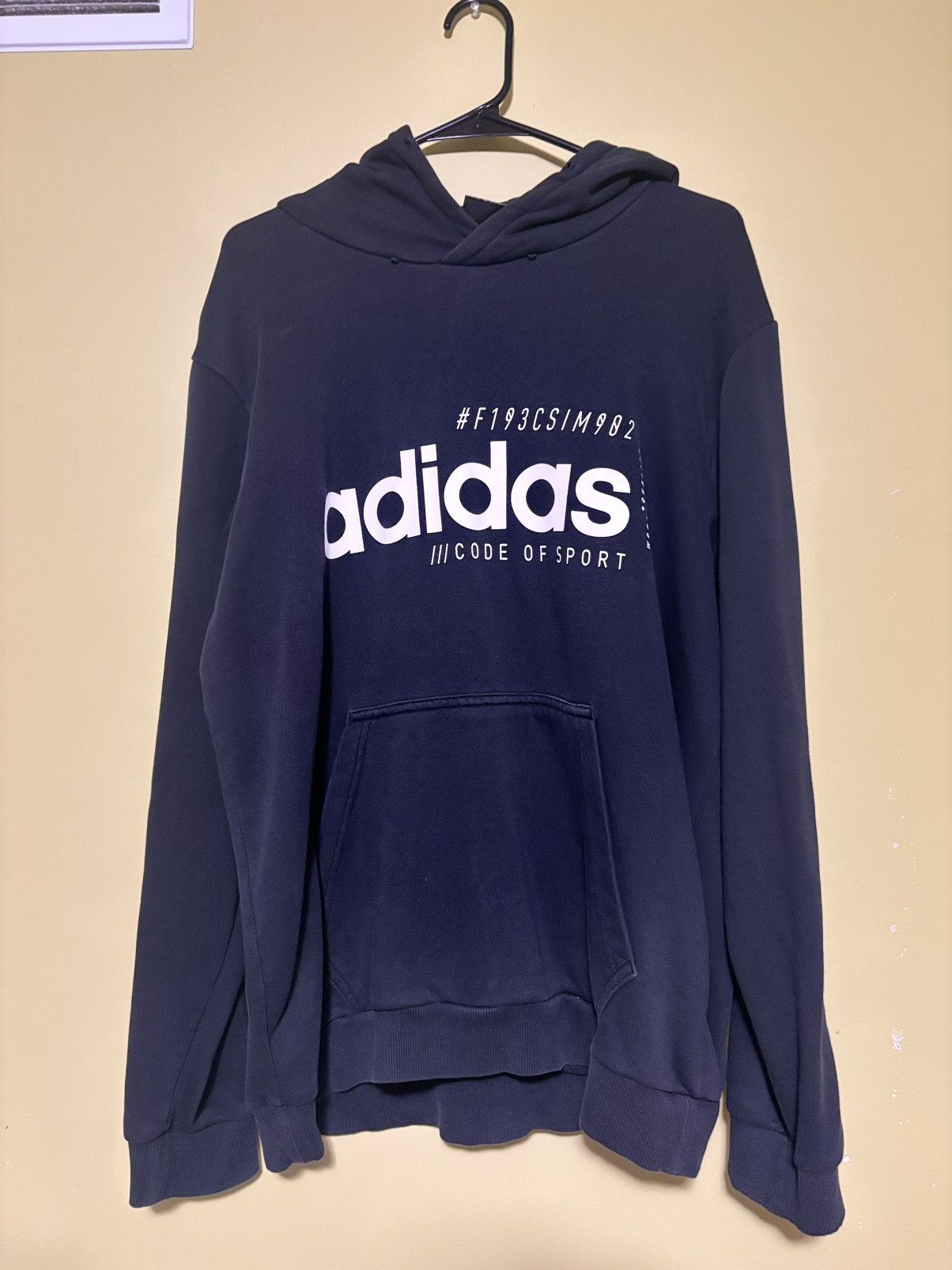 Adidas Adidas Hoodie Mens XL Black Pullover Long Sleeve Size US XL / EU 56 / 4 - 1 Thumbnail