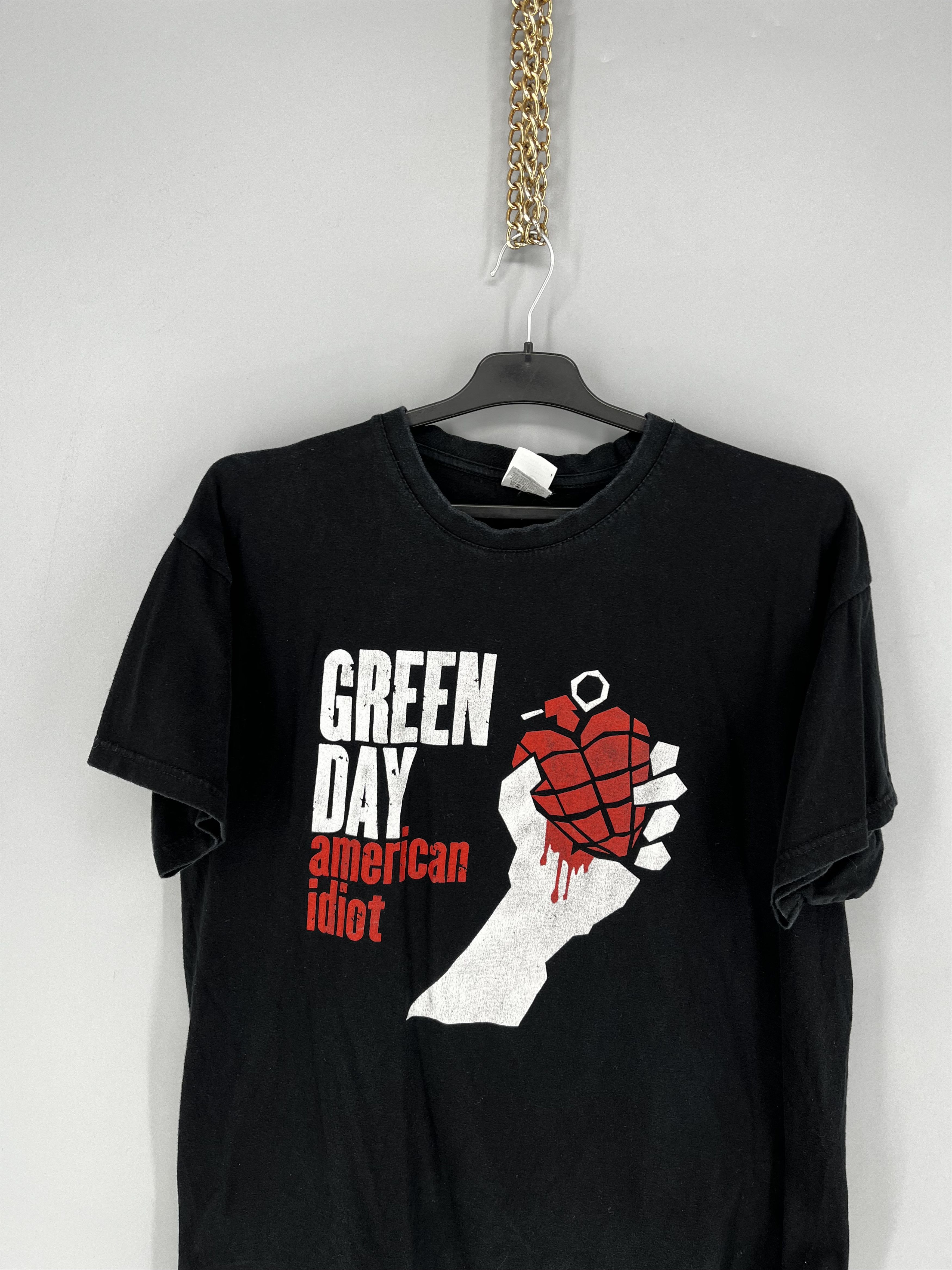 Band Tees Vintage Y2K Green Day American Idiot Tour Band Tee L Size US L / EU 52-54 / 3 - 6 Thumbnail