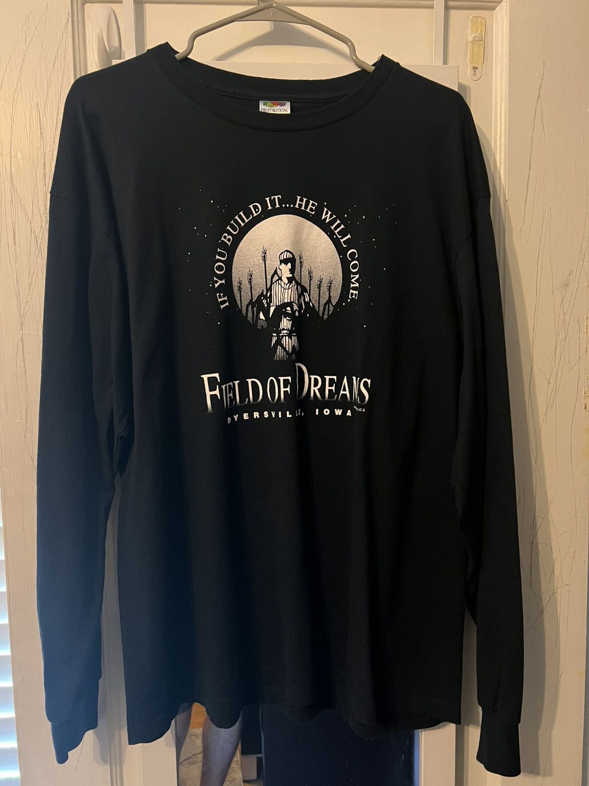 Fruit Of The Loom 1997 Field of Dreams Vintage longsleeve Size US XL / EU 56 / 4 - 1 Thumbnail