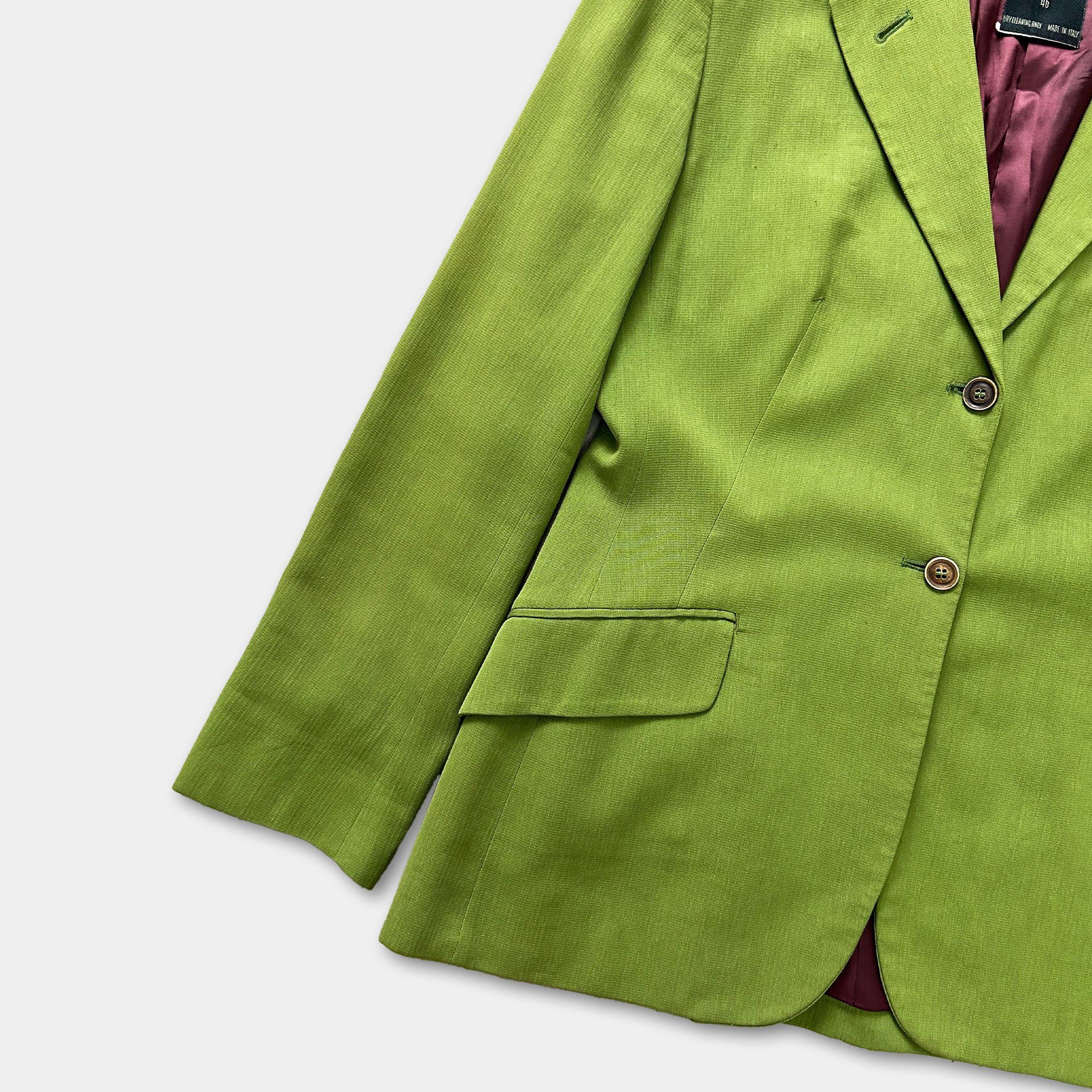Jean Paul Gaultier Jean Paul Gaultier Classique Green Blazer Size 38S - 3 Thumbnail