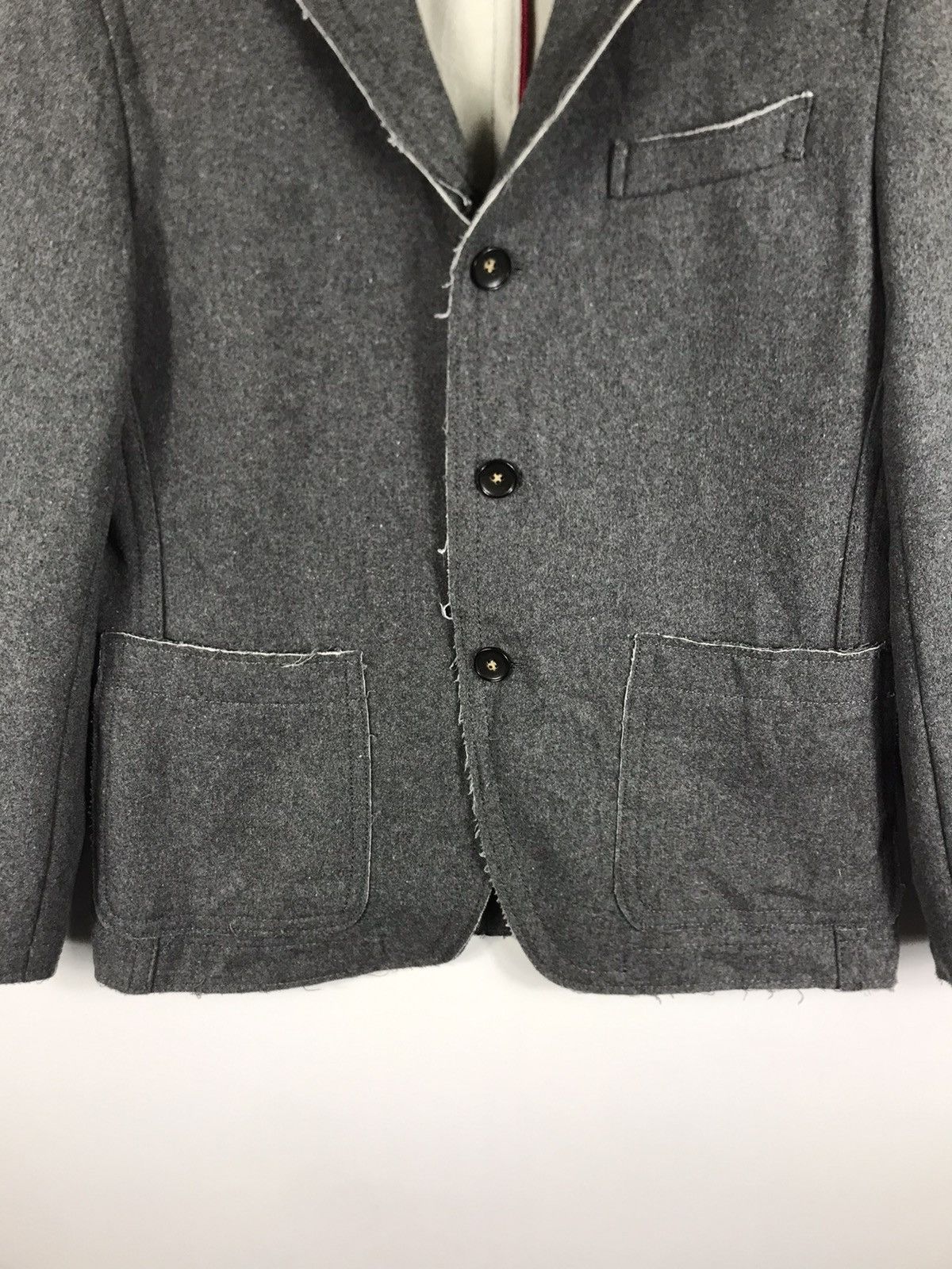 Comme Ca Ism × Japanese Brand 🌟Nice Design Comme Ca Ism Wool Single Breast Coat Jacket Size US L / EU 52-54 / 3 - 5 Thumbnail
