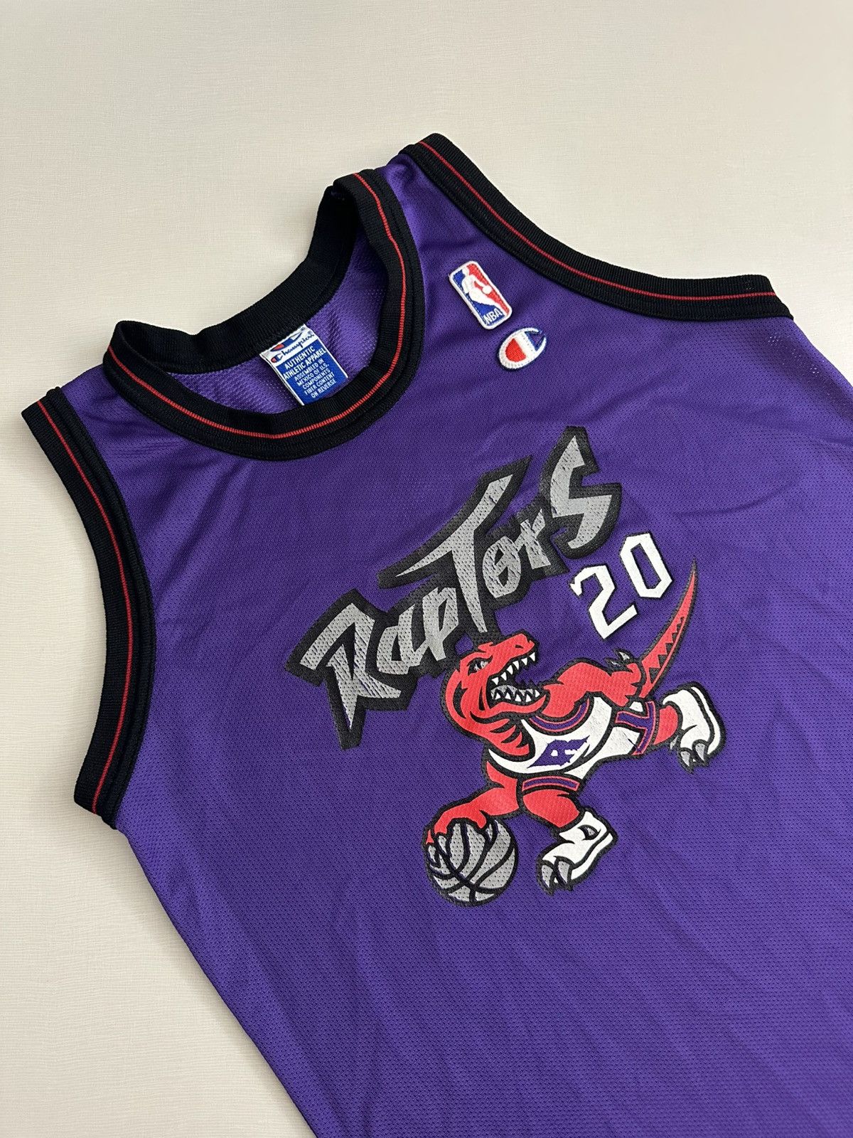 Champion × NBA × Vintage Vintage 90s Toronto Raptors Champion Jersey Youth L 14-16 Size US L / EU 52-54 / 3 - 2 Thumbnail