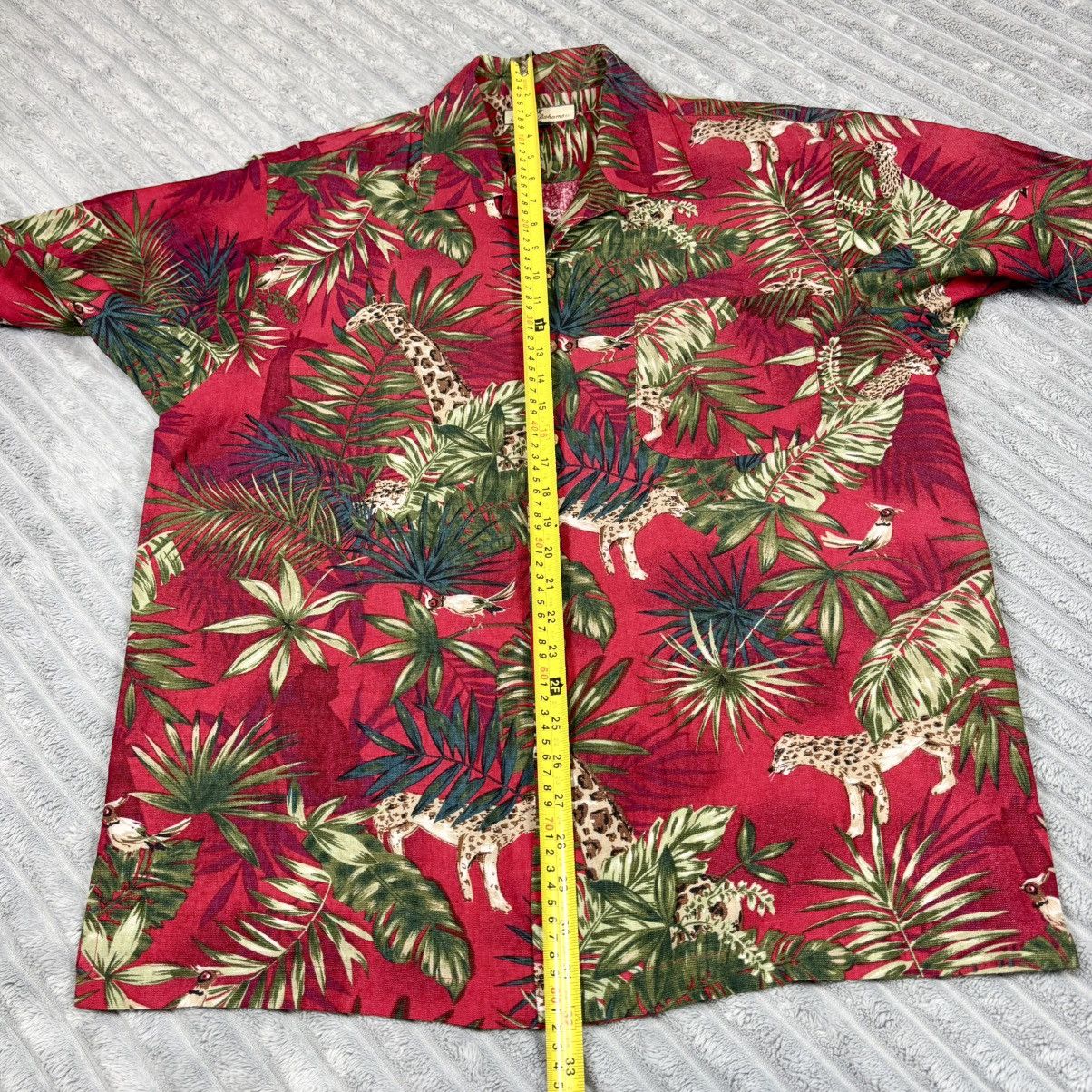 Tommy Bahama Tommy Bahama men's Medium 100 silk Hawaiian shirt Size US M / EU 48-50 / 2 - 10 Thumbnail