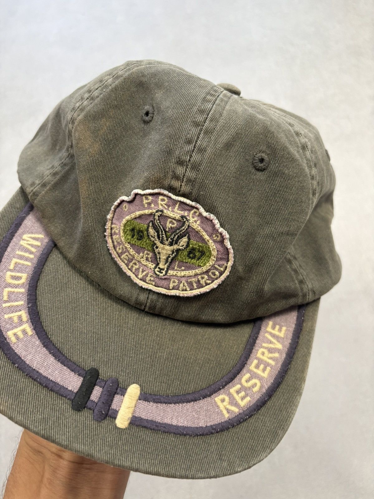 Polo Ralph Lauren Archive 90s Polo Ralph Lauren Patrol Wildlife Reserve Cap Size ONE SIZE - 2 Thumbnail