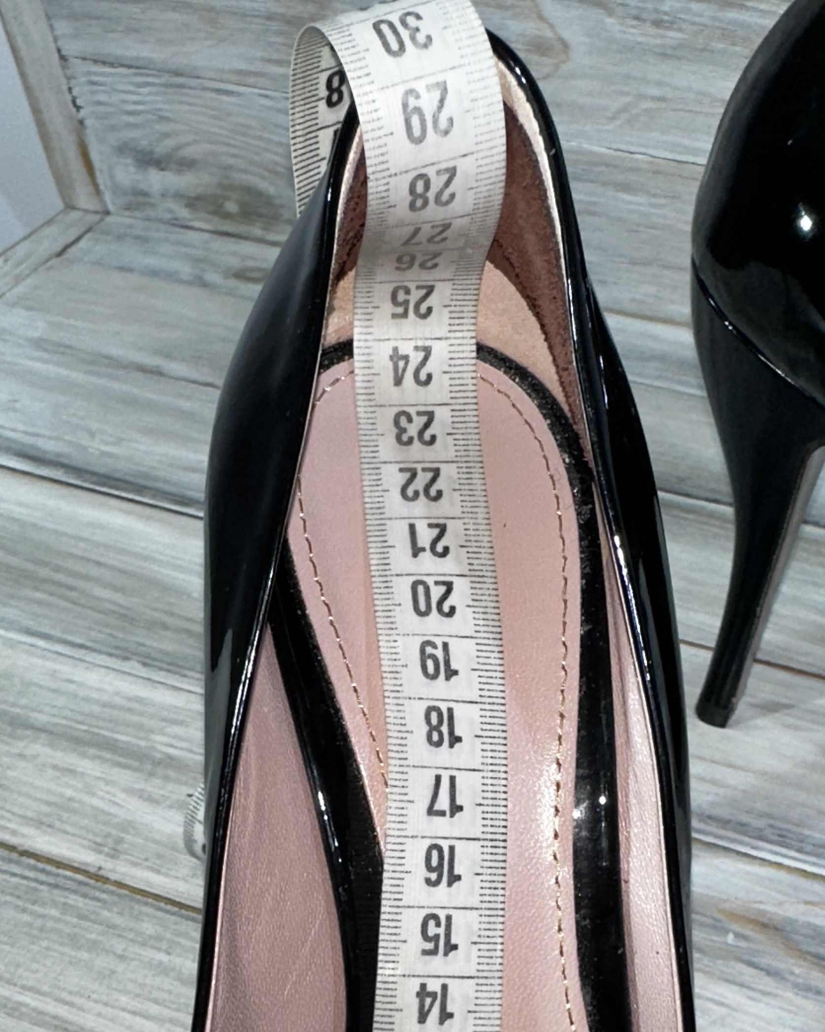 Gucci × Leather Gucci Patent Leather Heels Women's Shoes Black Made In Italy Size US 7.5 / IT 37.5 - 15 Thumbnail