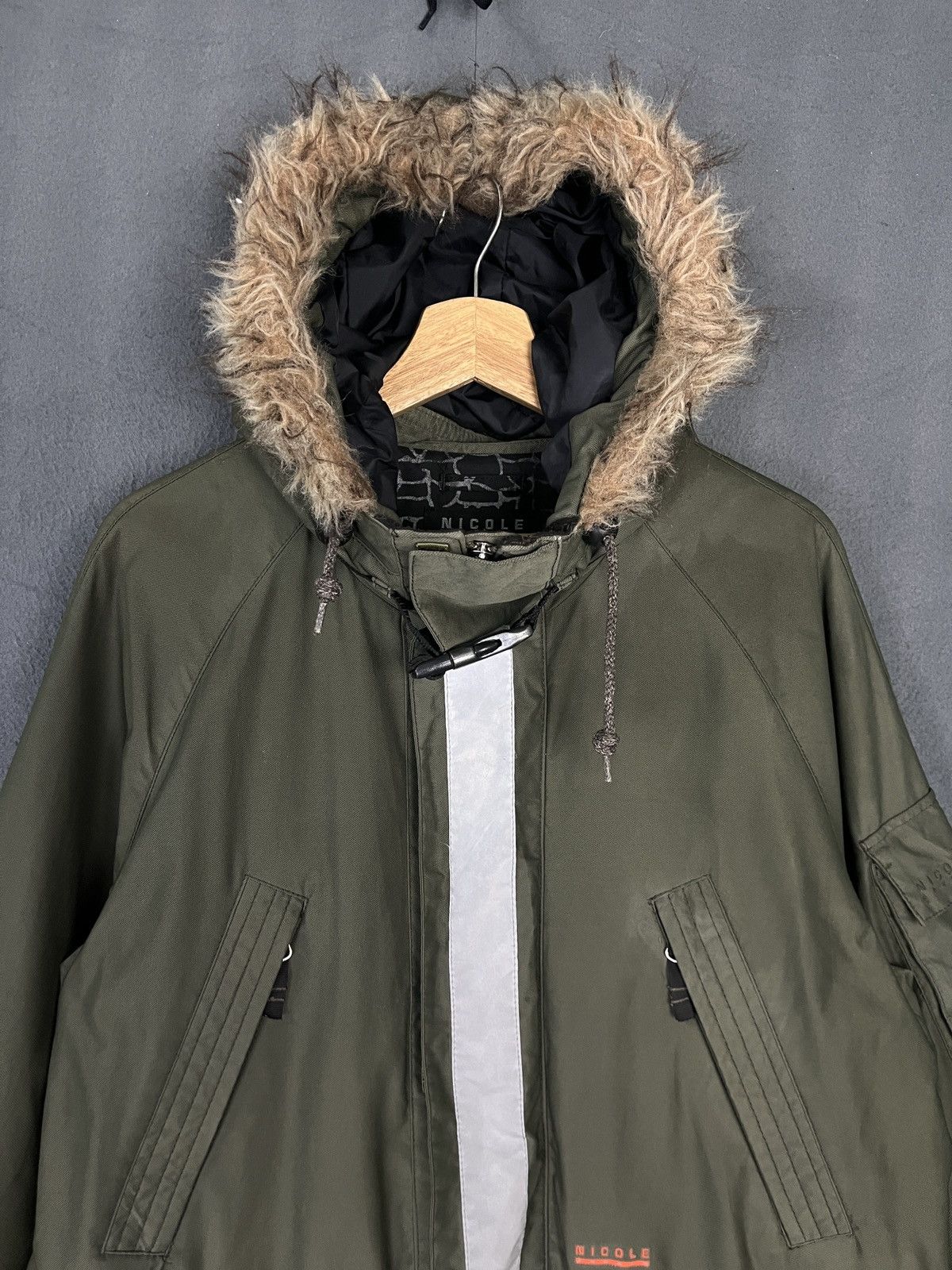 Japanese Brand × Nicole Club × Vintage Nicole Sports Outdoor Jacket Made in Japan Size US L / EU 52-54 / 3 - 3 Thumbnail