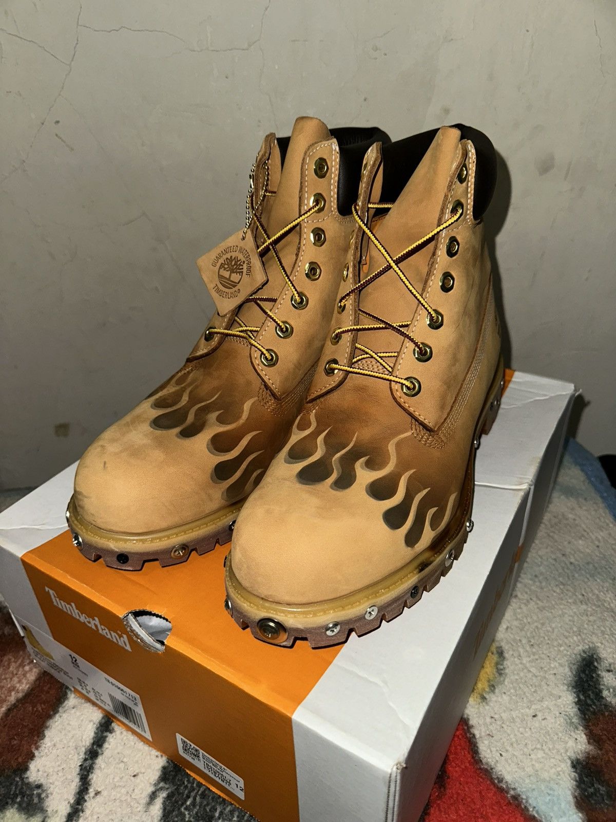 Greedy Unit Greedy Unit x Loso Wave Timberlands Size US 12 / EU 45 - 3 Thumbnail