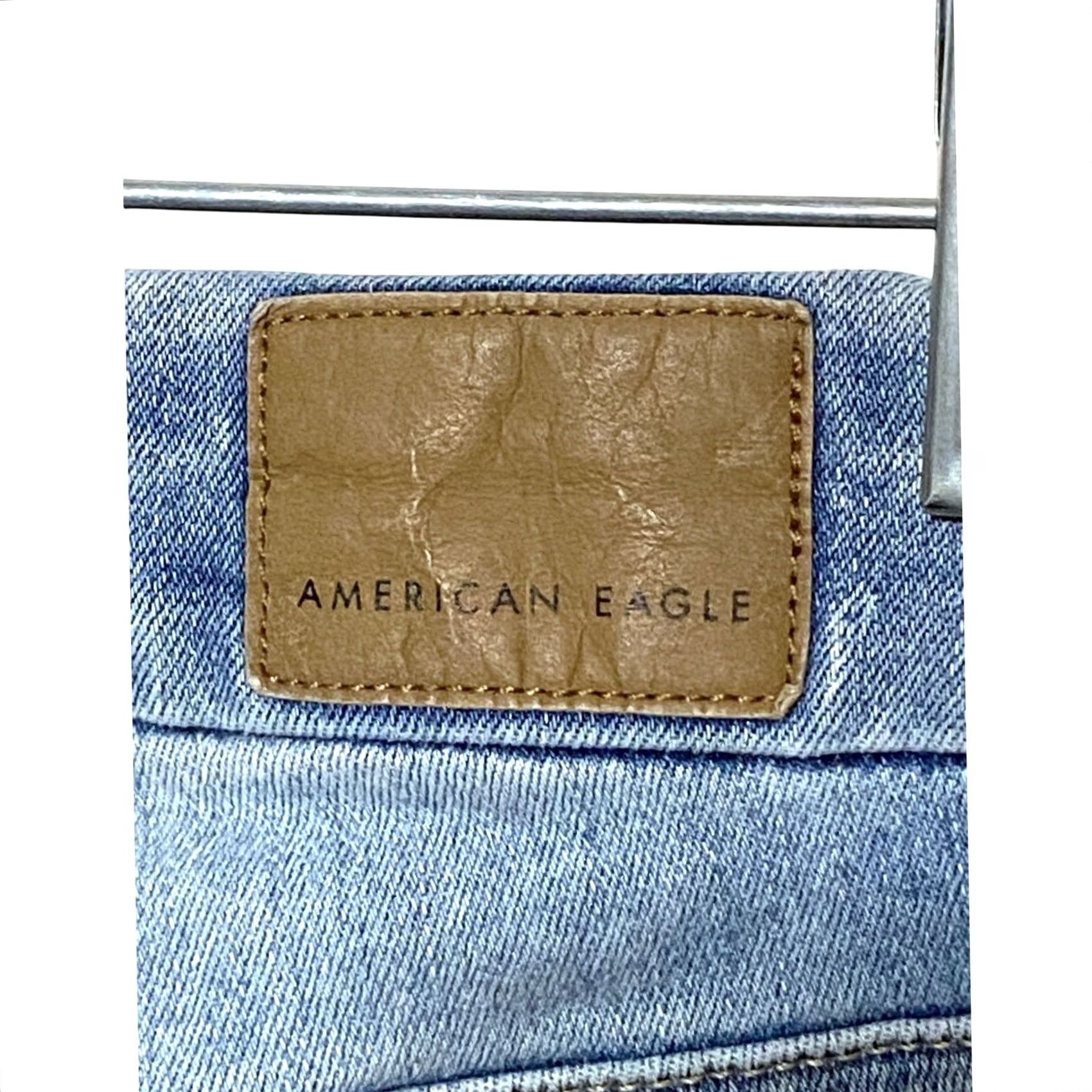 American Eagle Outfitters VINTAGE American Eagle Curvy Highest Rise Legging Jeans Womens 4S Stretch Distressed Y2K Grunge Punk Rock Jeans Womens XS? Size 27" / US 4 / IT 40 - 5 Thumbnail