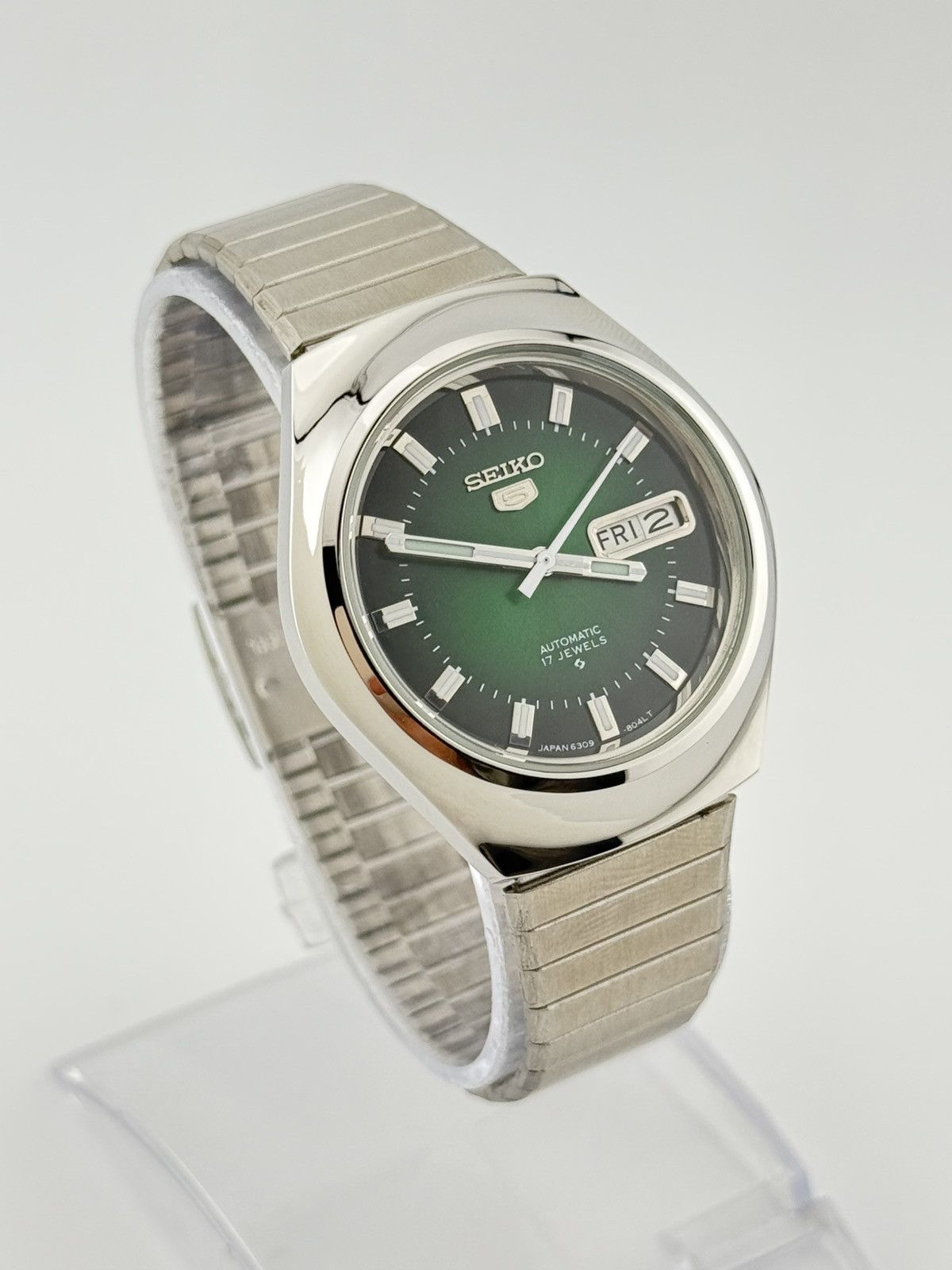 Seiko Seiko 5 Automatic Vintage 6309 Movement Men’s Wristwatch Size 36 - 1 Thumbnail