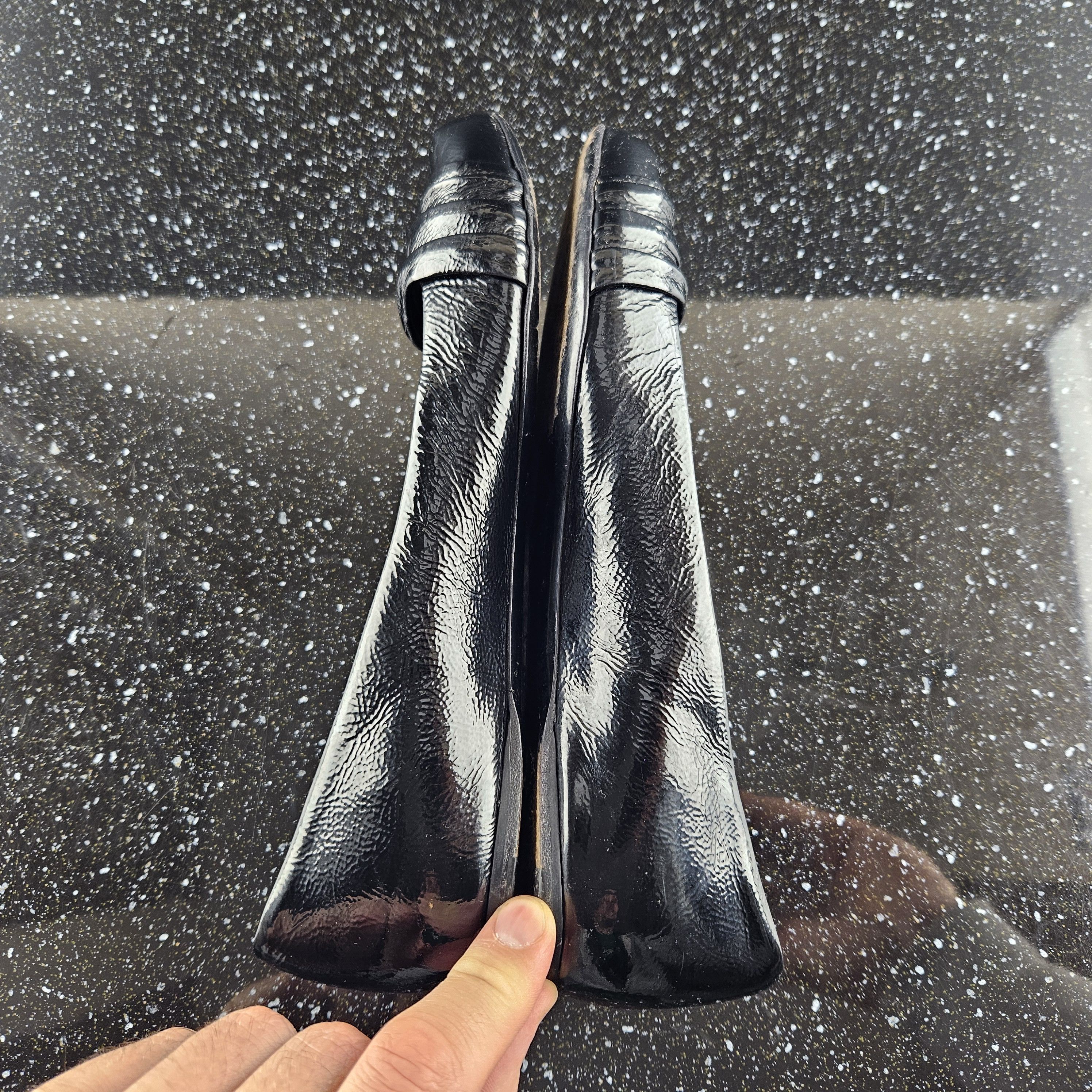 Gucci Gucci black patent leather ballets flats Sz 37 Size US 7 / IT 37 - 12 Thumbnail