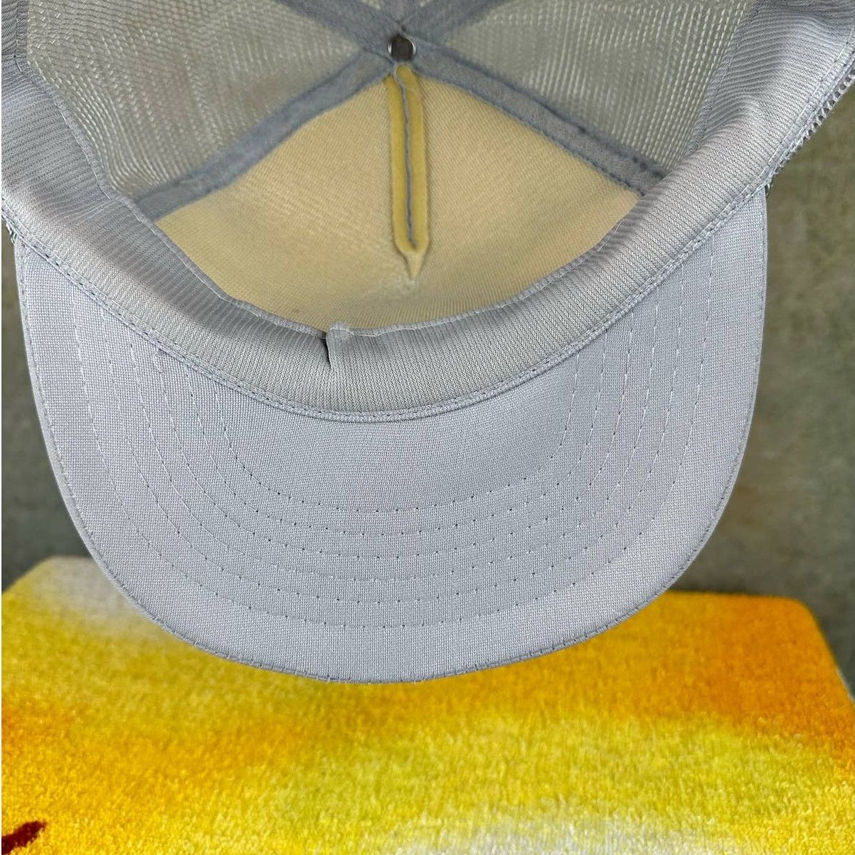 Vintage Vintage Alaska Trucker Hat 80s Gray One Size Mesh Back Size ONE SIZE - 7 Thumbnail