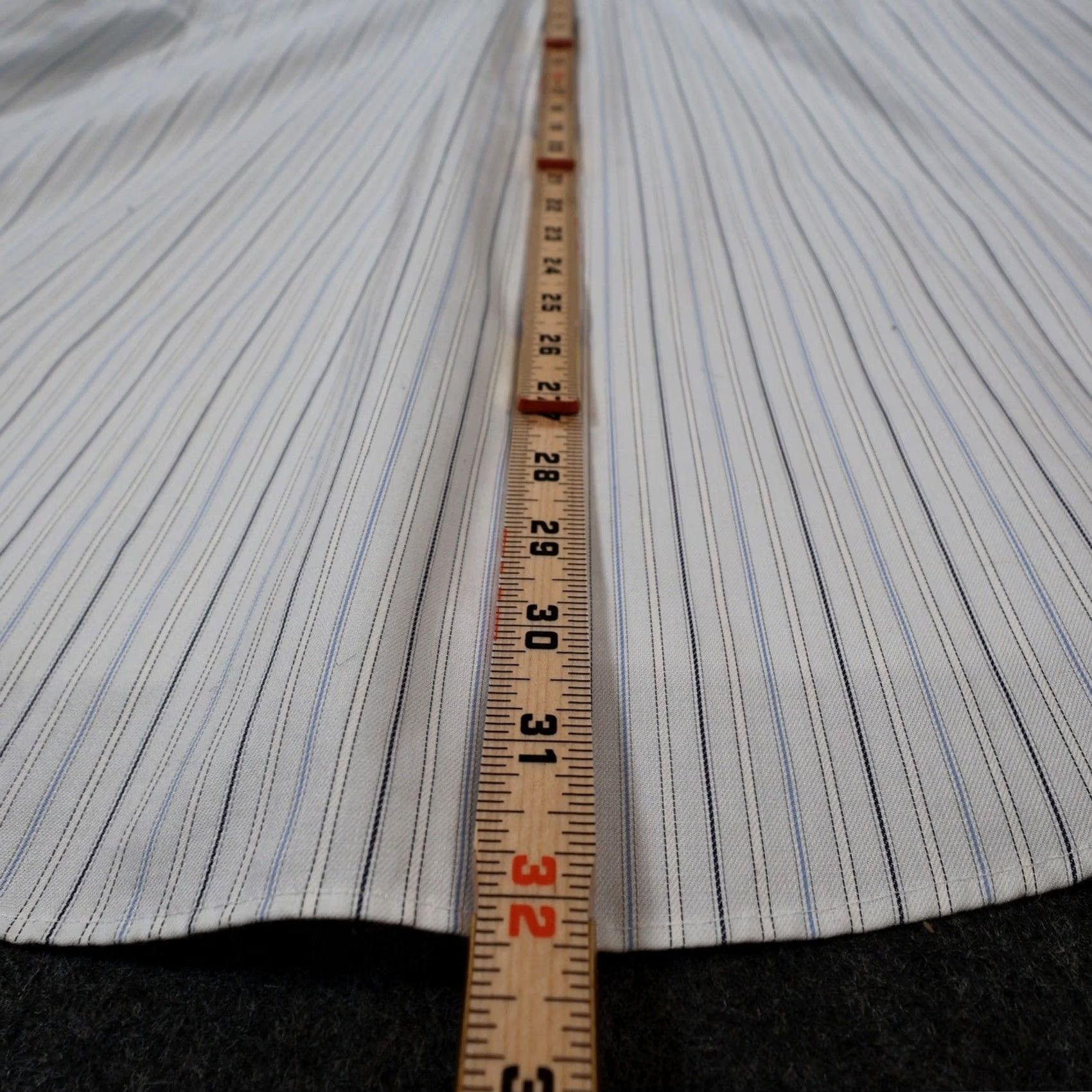 Chaps Chaps Shirt Mens 17.5 34/35 White Striped Non-Iron Classic Size US XXL / EU 58 / 5 - 5 Thumbnail