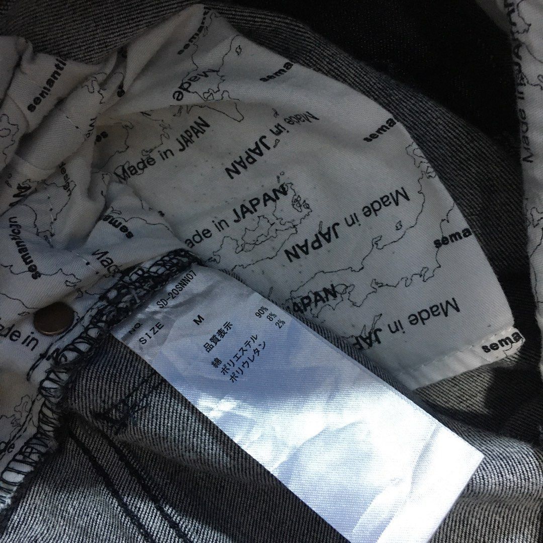 Beauty Beast × Hysteric Glamour × semanticdesign Japanese semantic jeans beautiful design Size US 29 - 5 Thumbnail