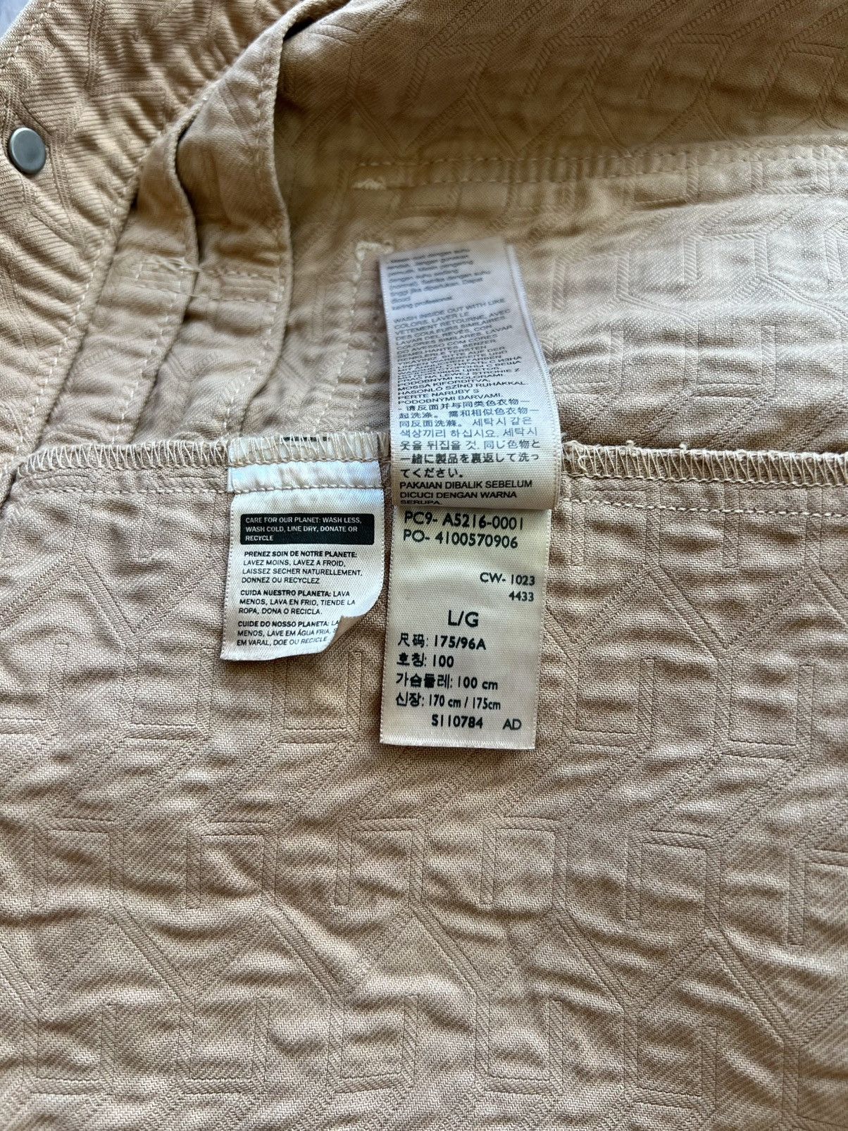 Levi's × Stussy Stussy x Levi’s Jacquard Trucker Jacket Brown Large Size US L / EU 52-54 / 3 - 12 Thumbnail