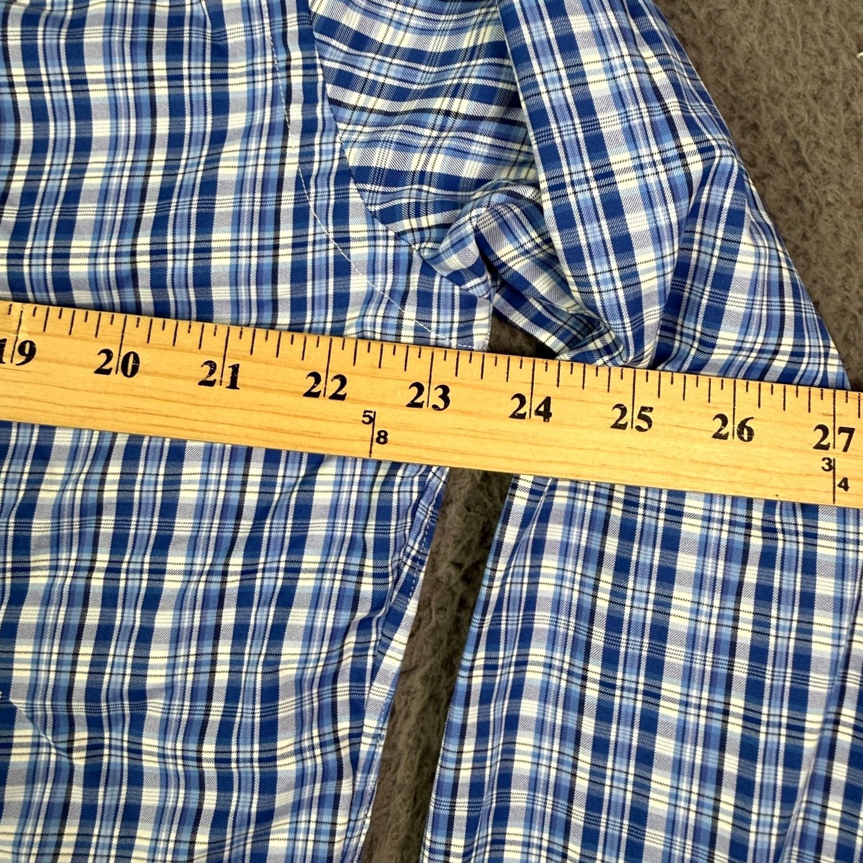 Polo Ralph Lauren Polo Ralph Lauren Performance Shirt Mens M Classic Fit Blue Plaid Button NEW Size US M / EU 48-50 / 2 - 7 Thumbnail